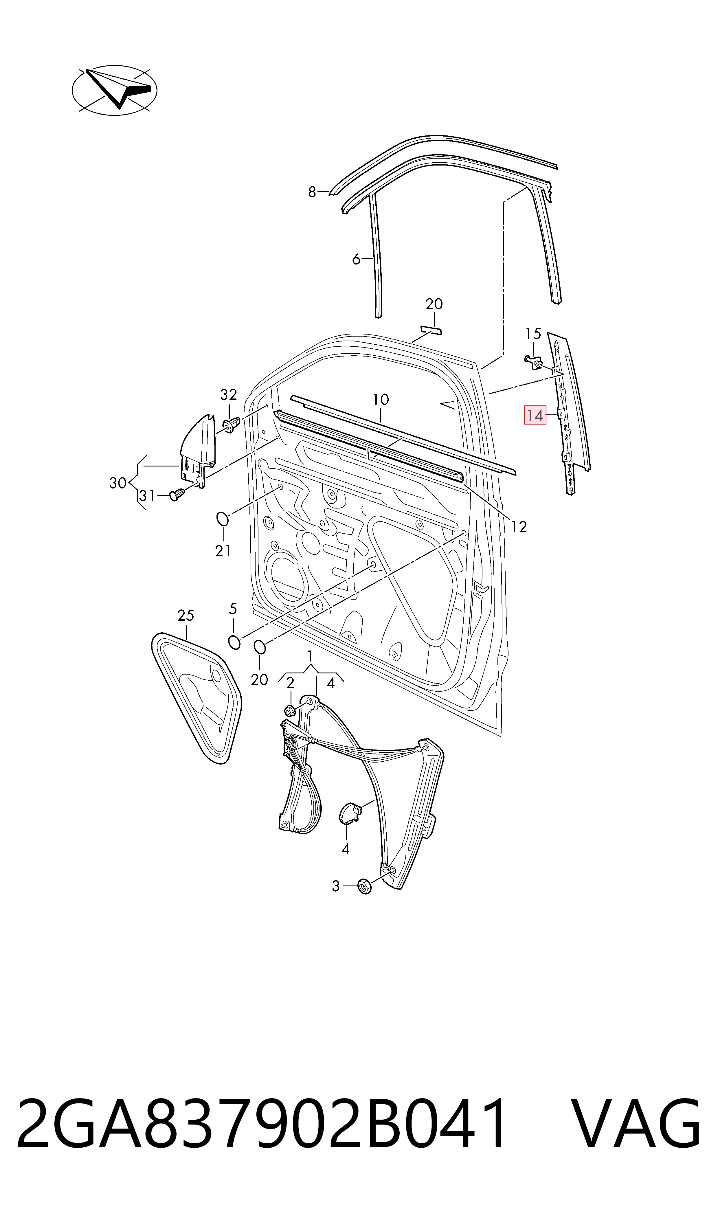 2GA837902B041 VAG