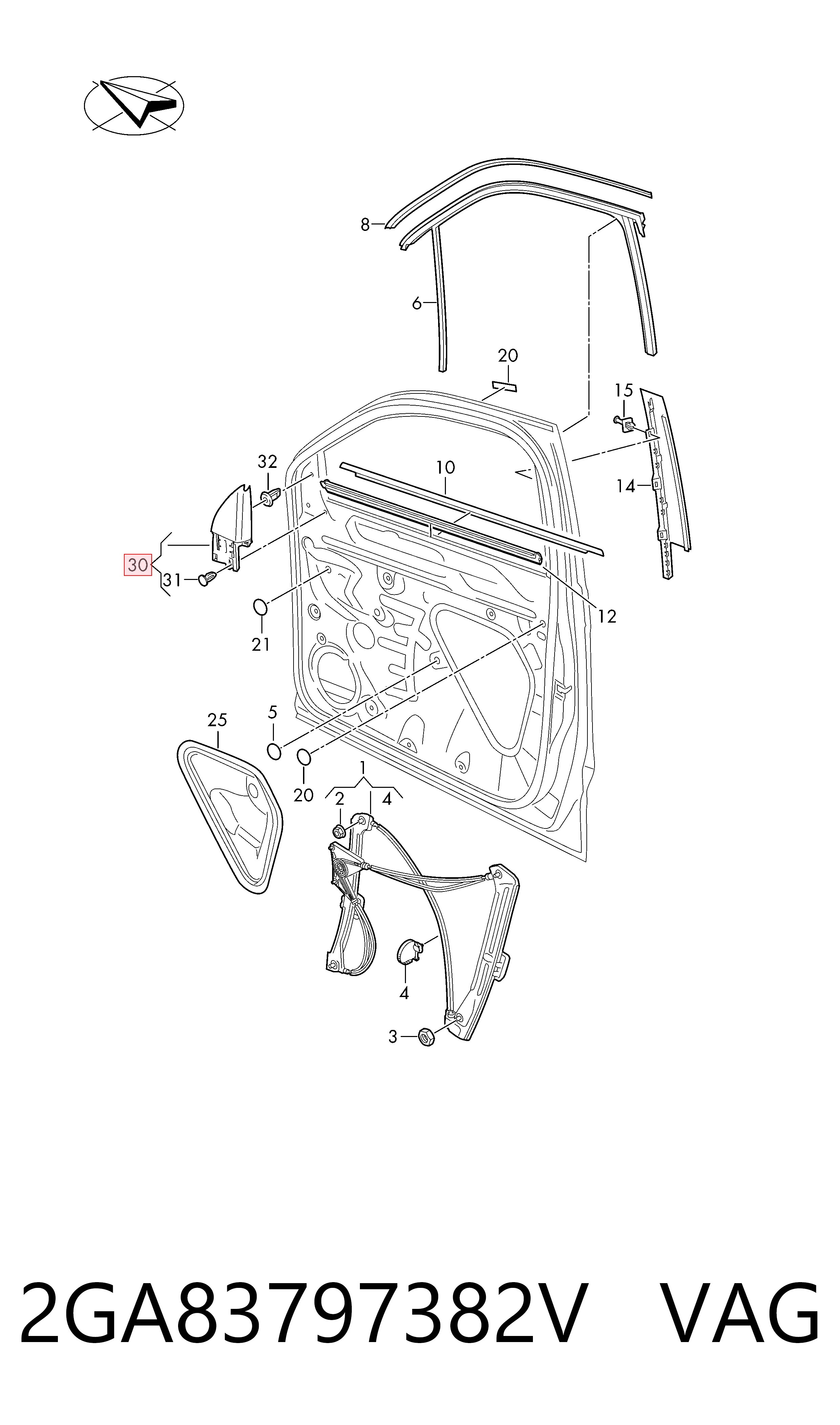 2GA83797382V VAG