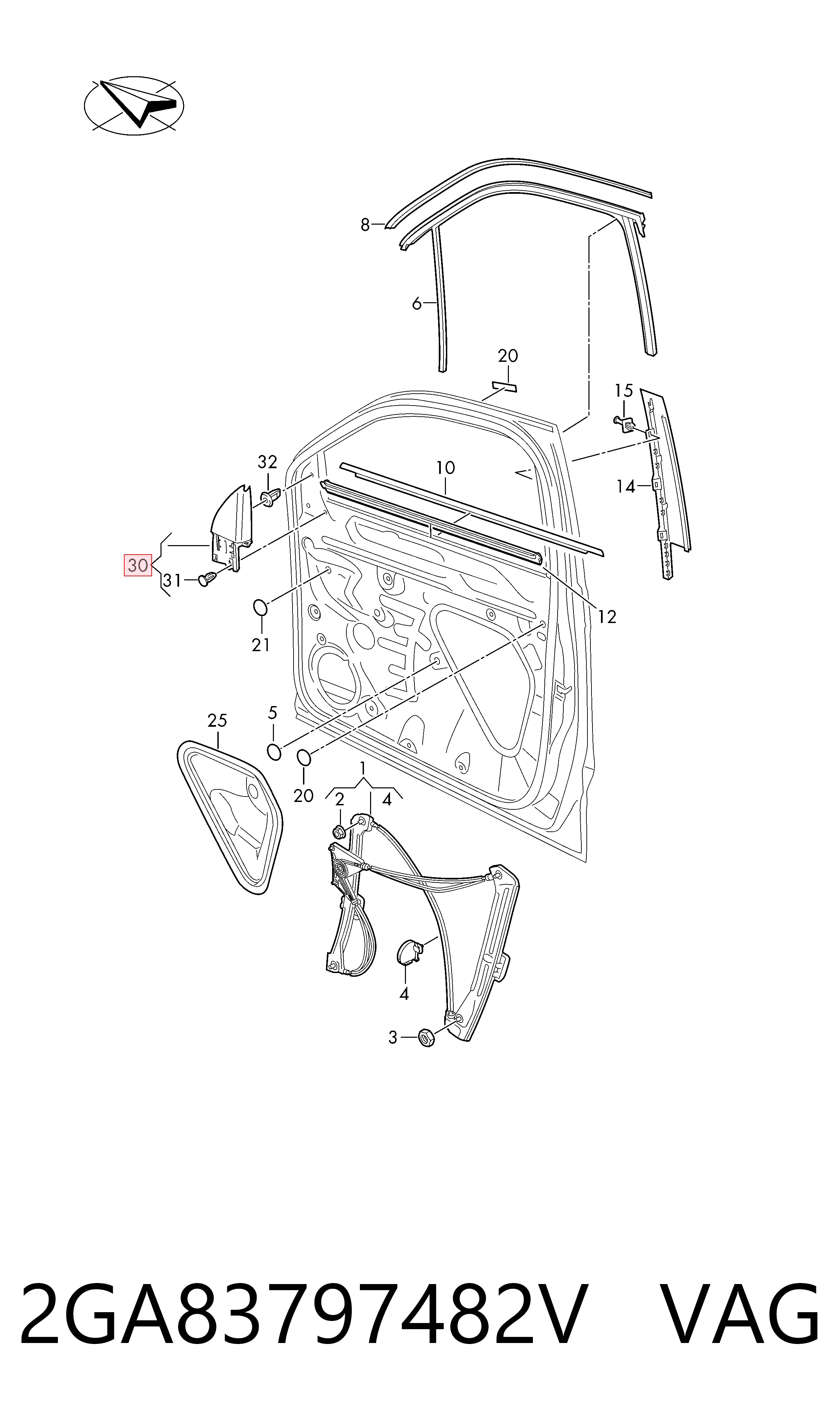 2GA83797482V VAG