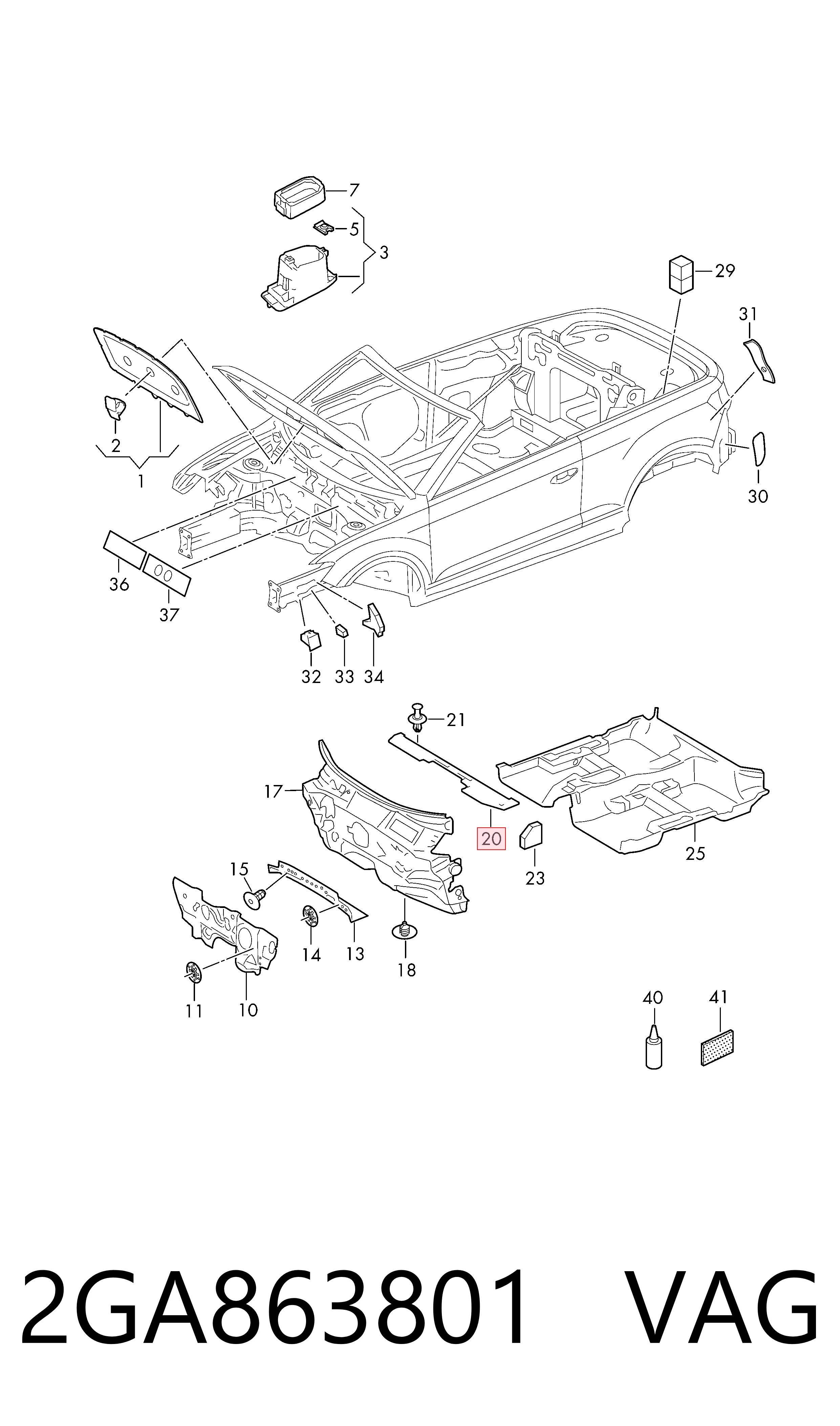 2GA863801 VAG