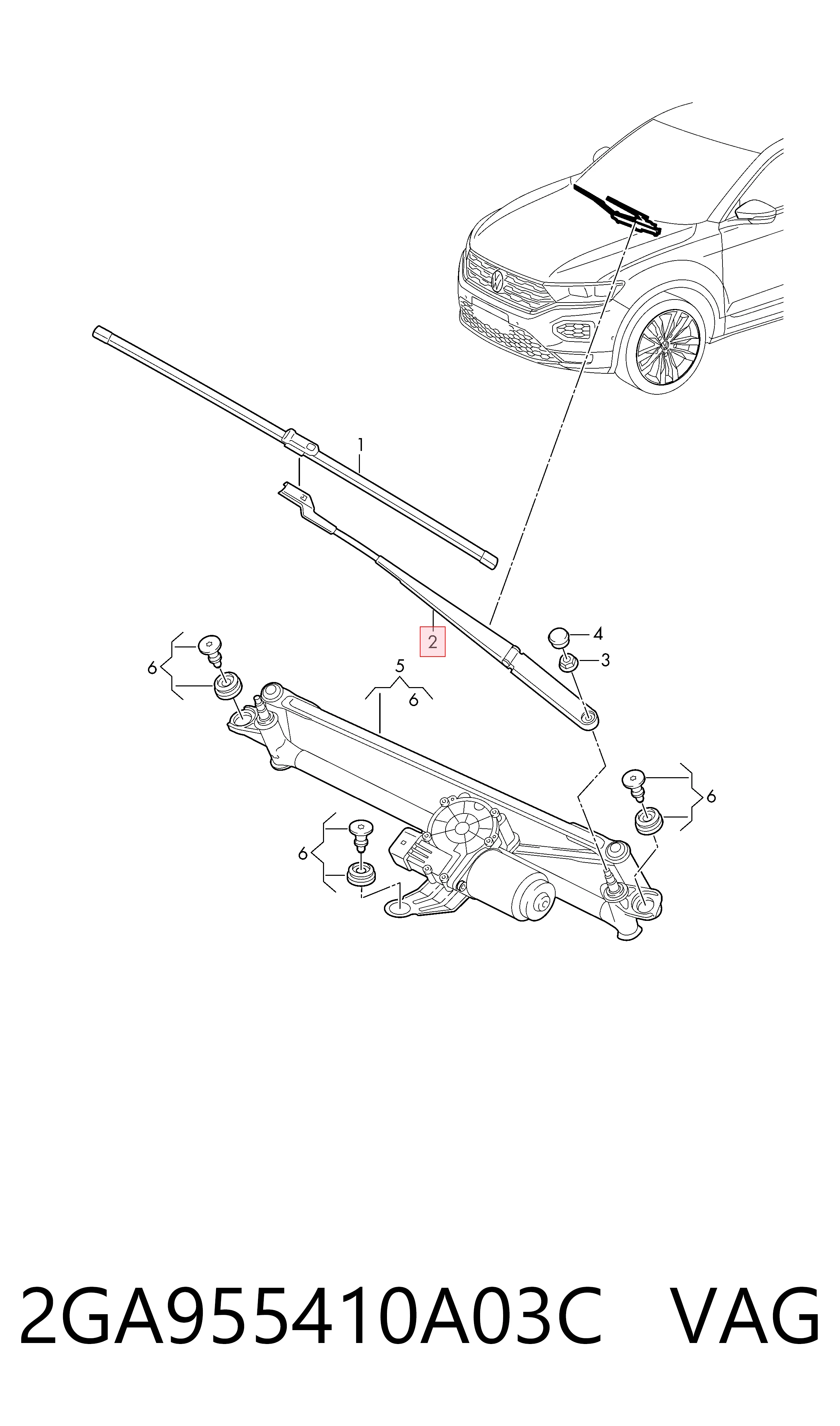 2GA955410A03C VAG 