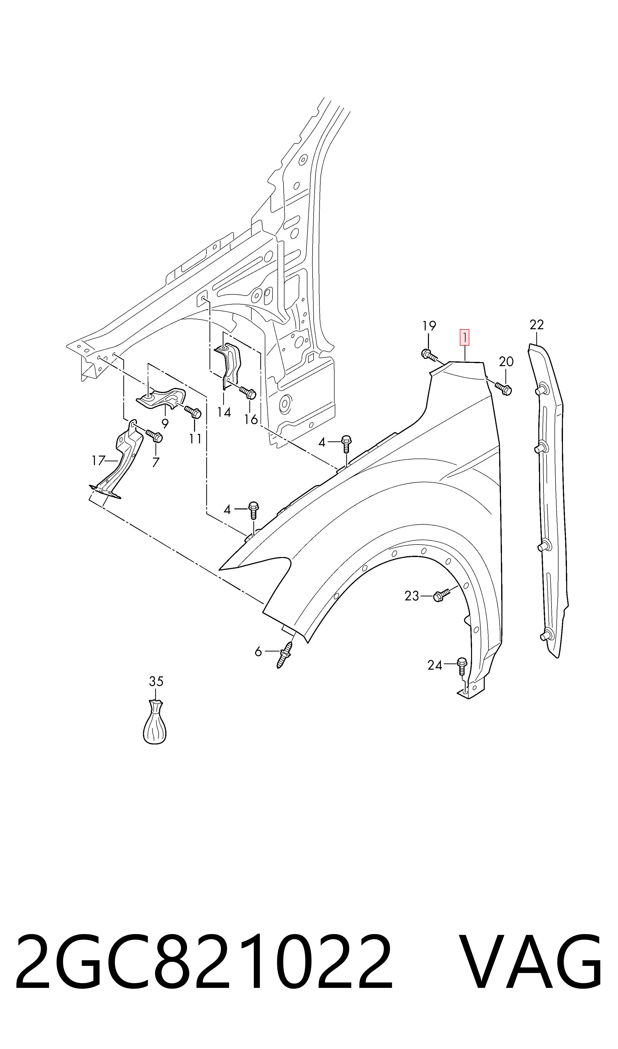 2GC821022 VAG