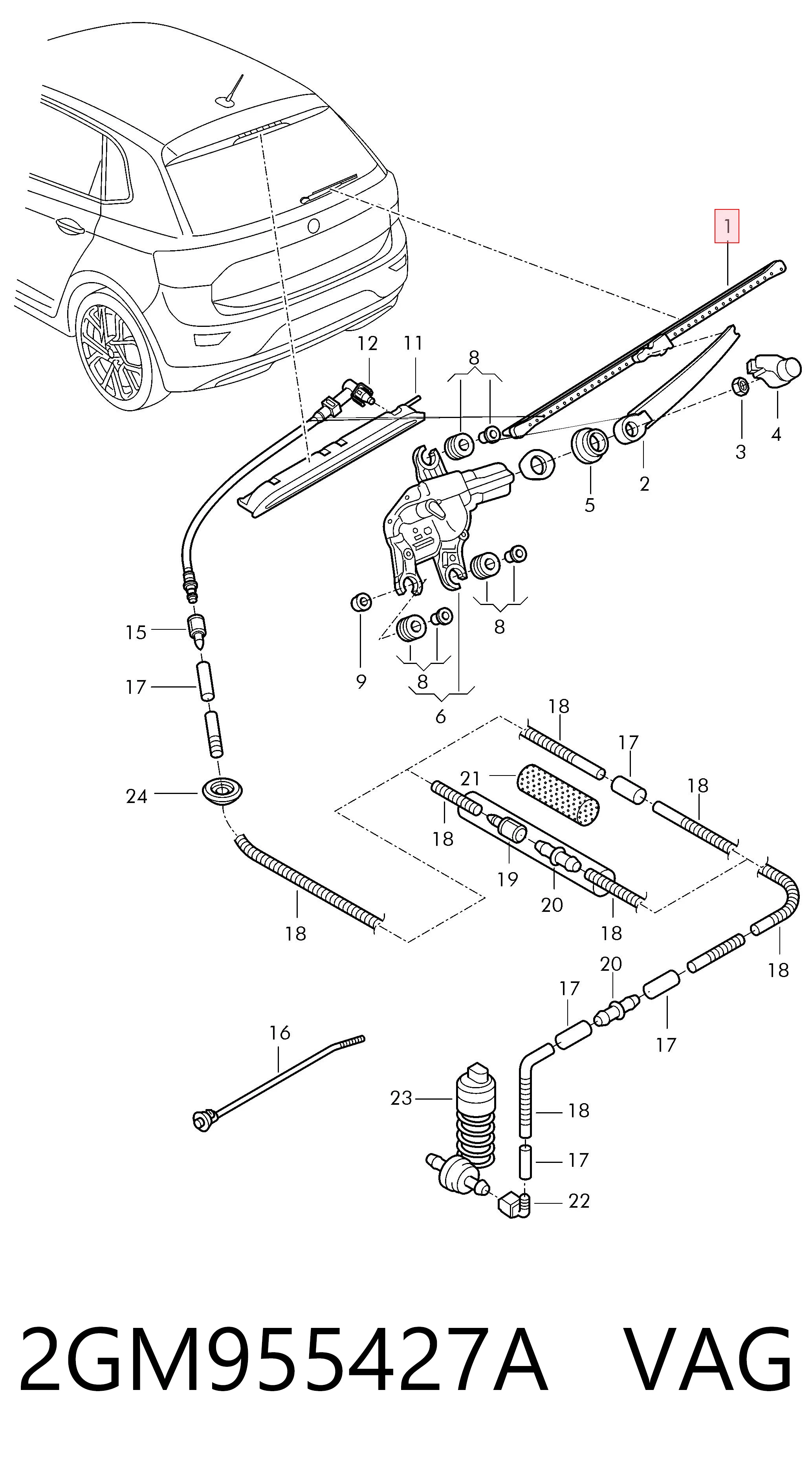 2GM955427A VAG 