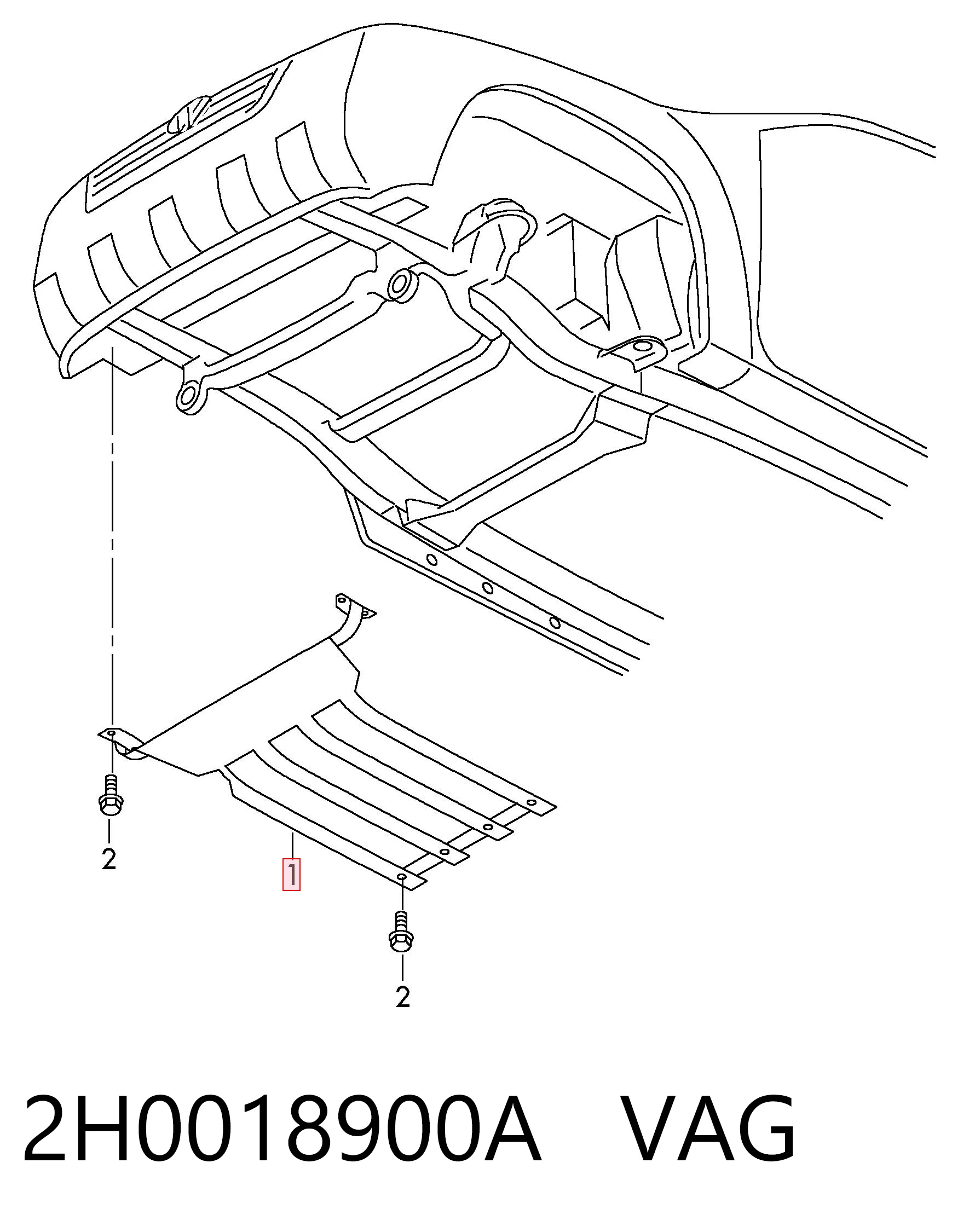 2H0018900A VAG