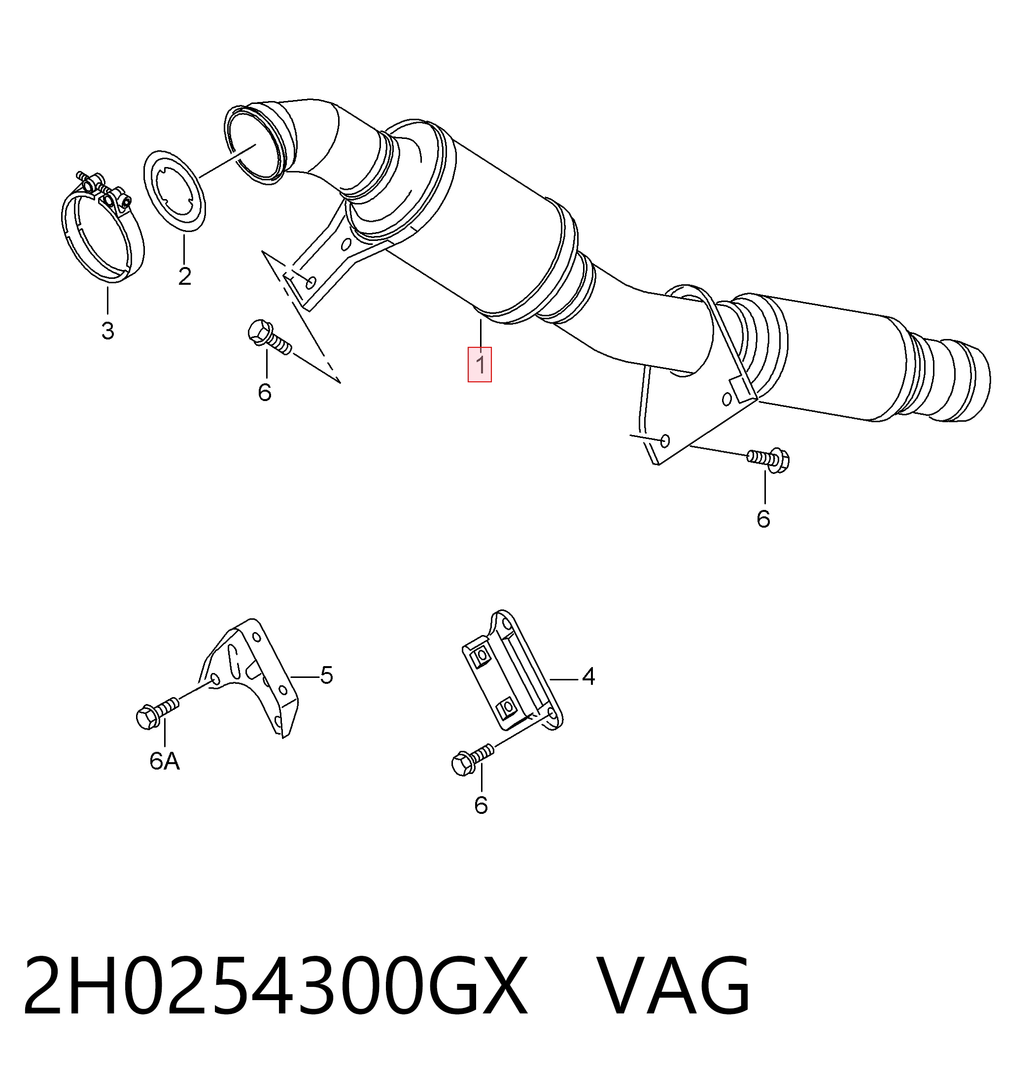2H0254300GX VAG
