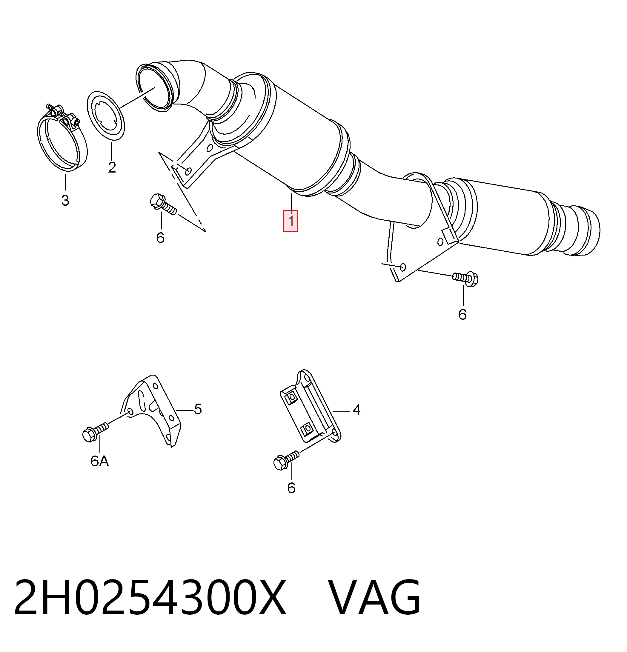 2H0254300X VAG