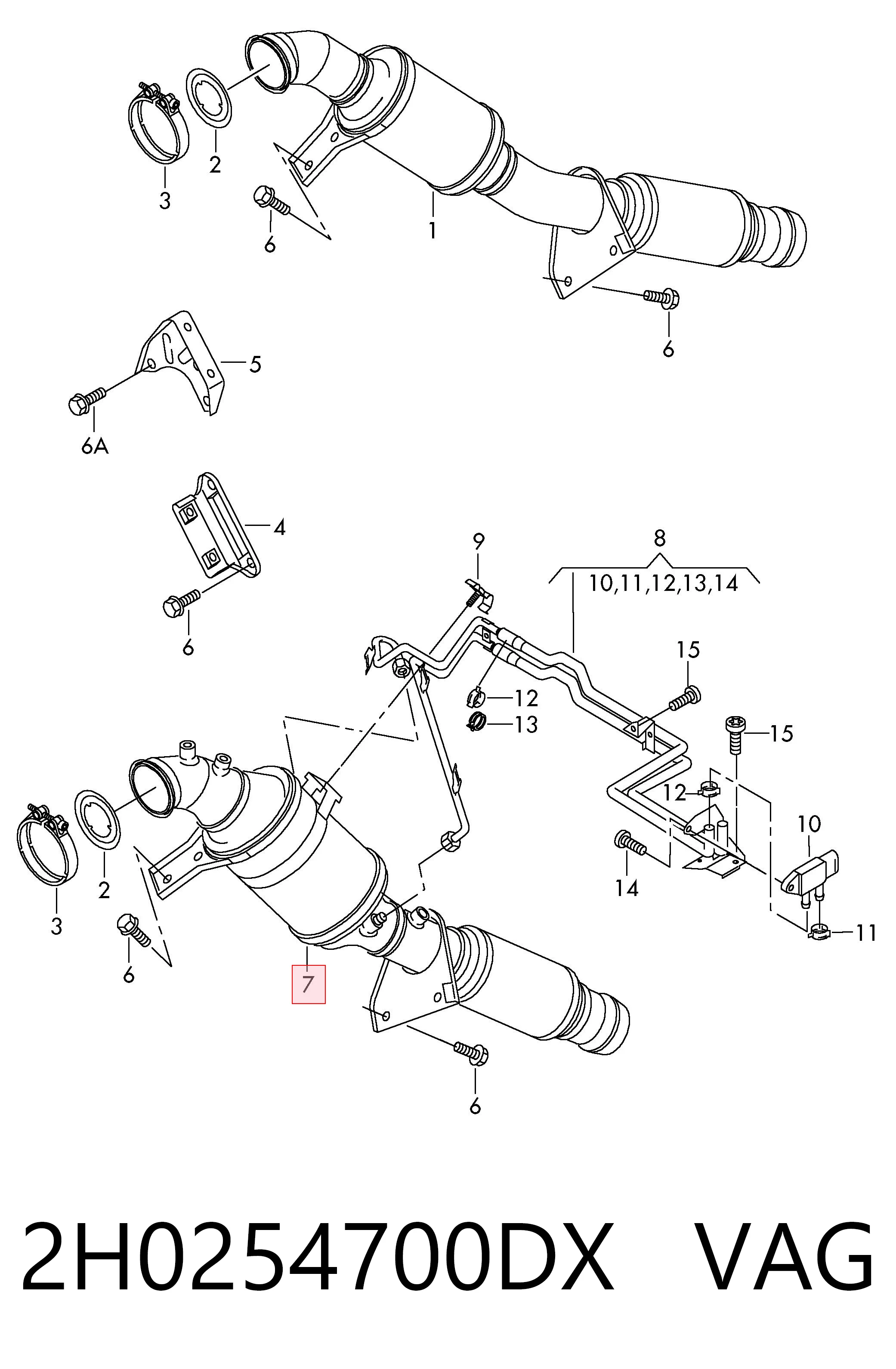 2H0254700DX VAG