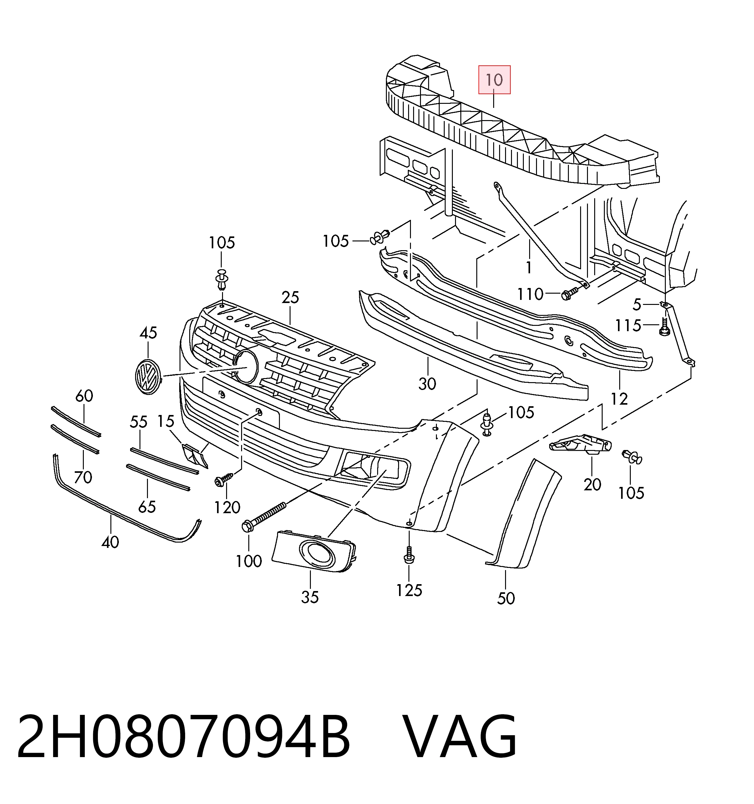 2H0807094B VAG 