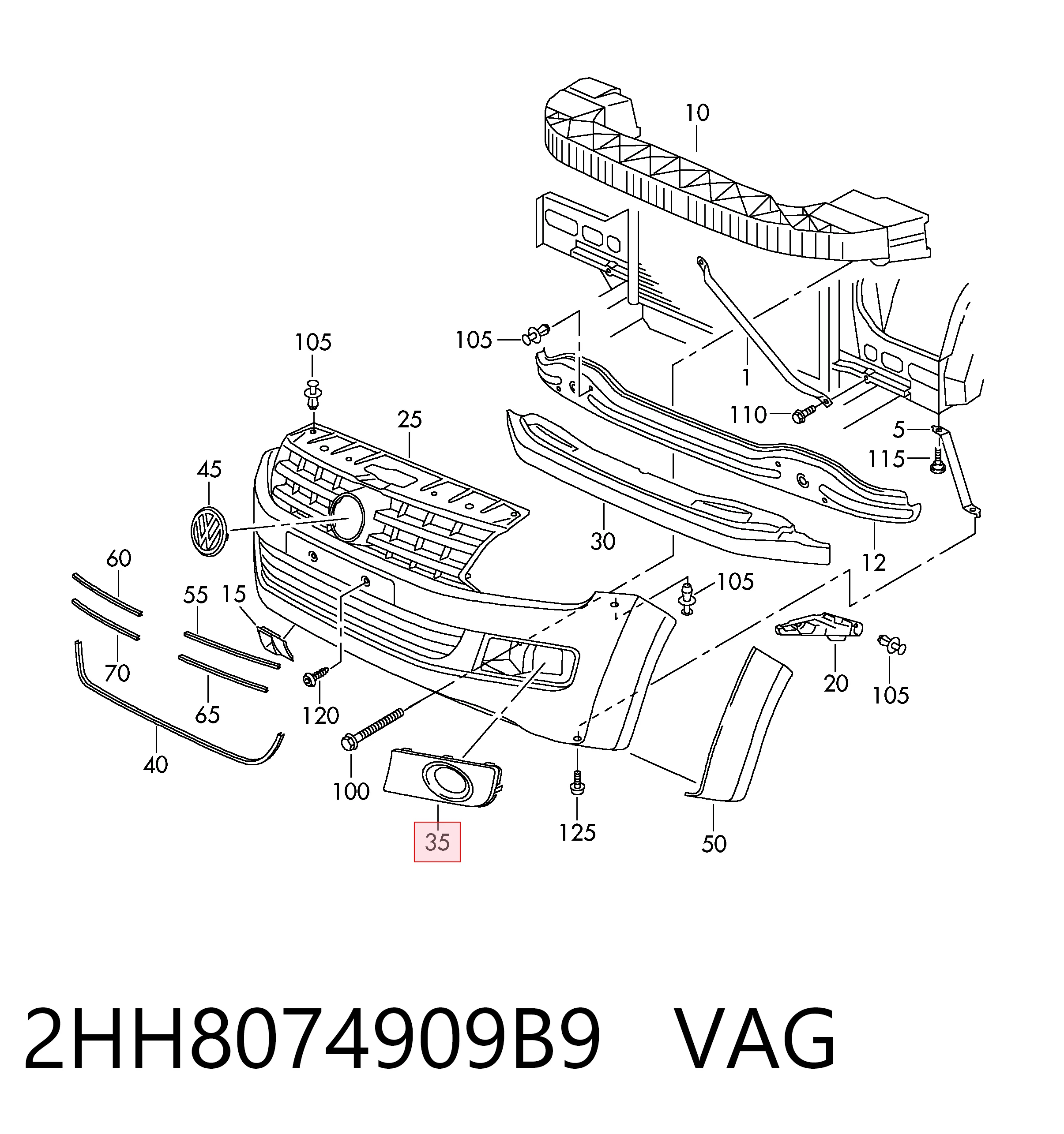 2HH8074909B9 VAG
