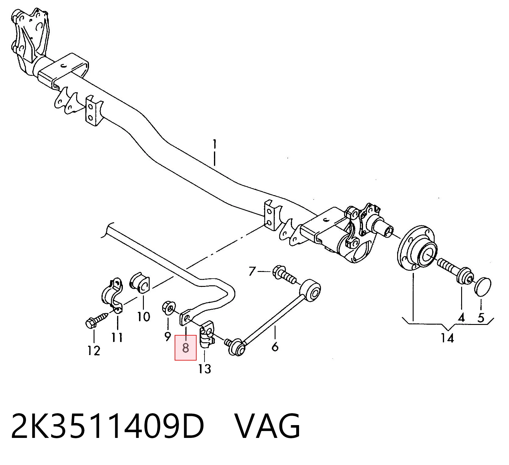 2K3511409D VAG