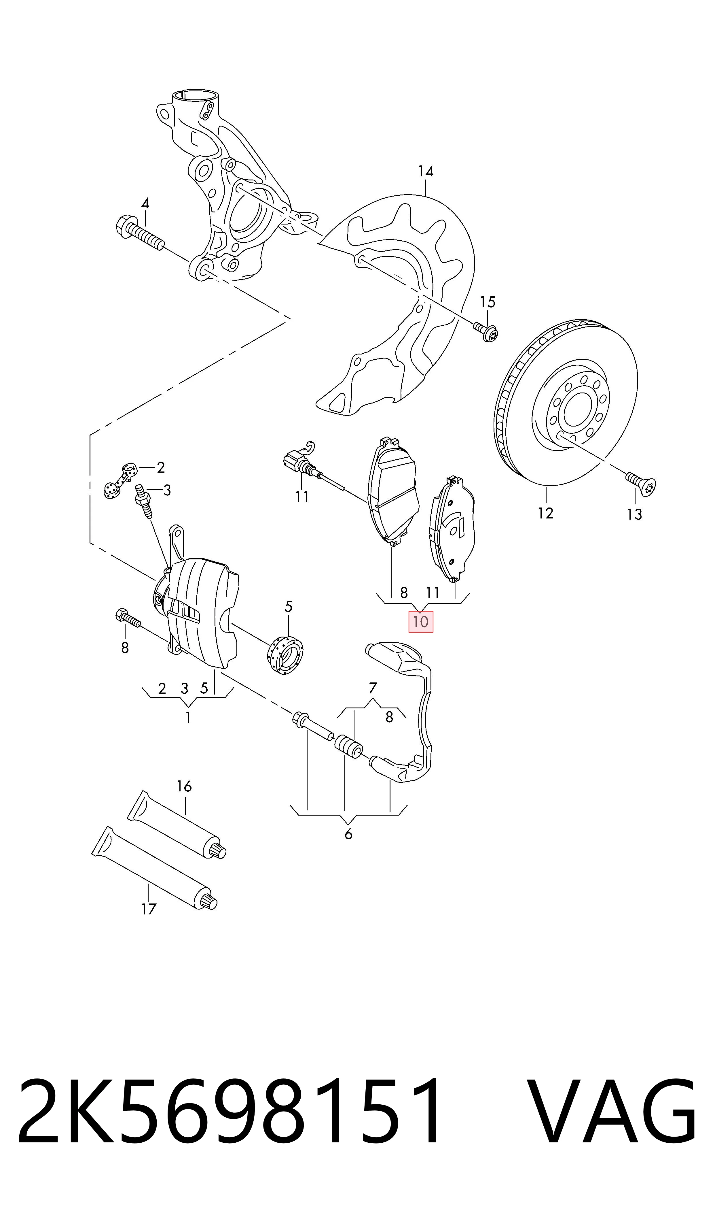2K5698151 VAG