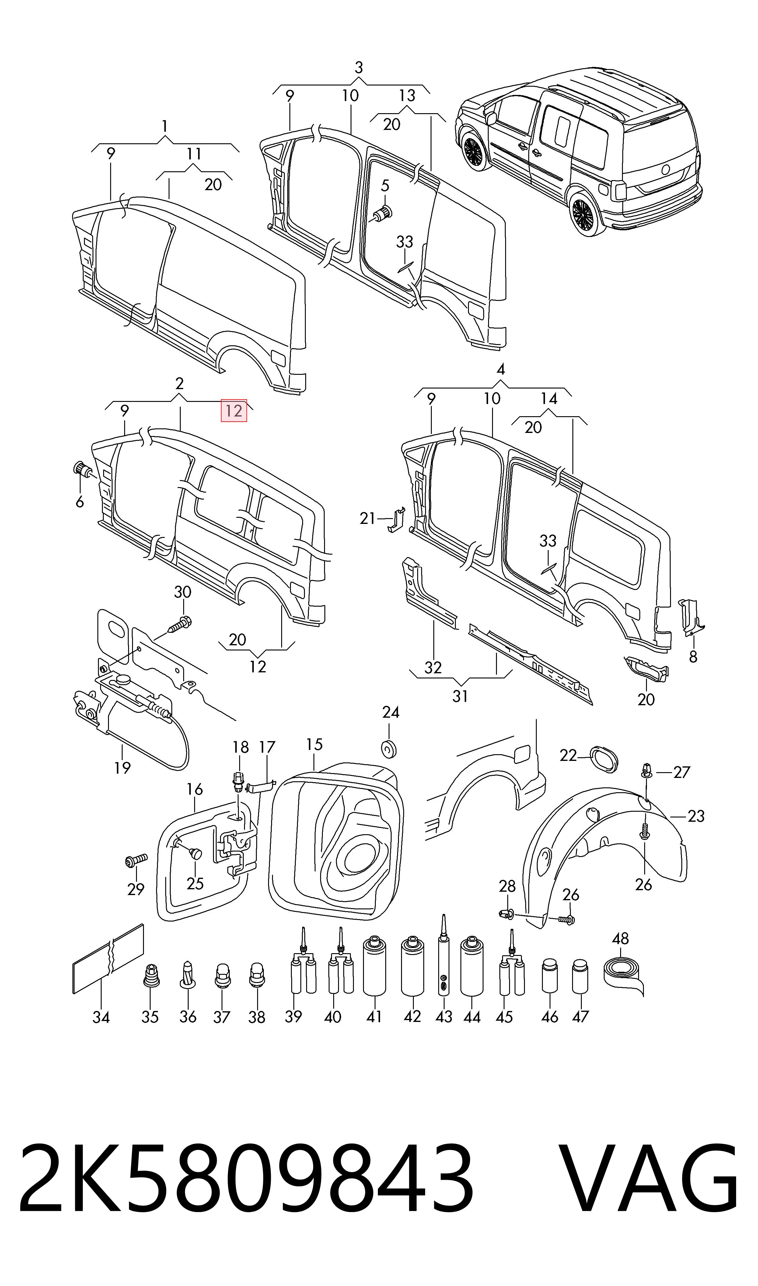 2K5809843 VAG