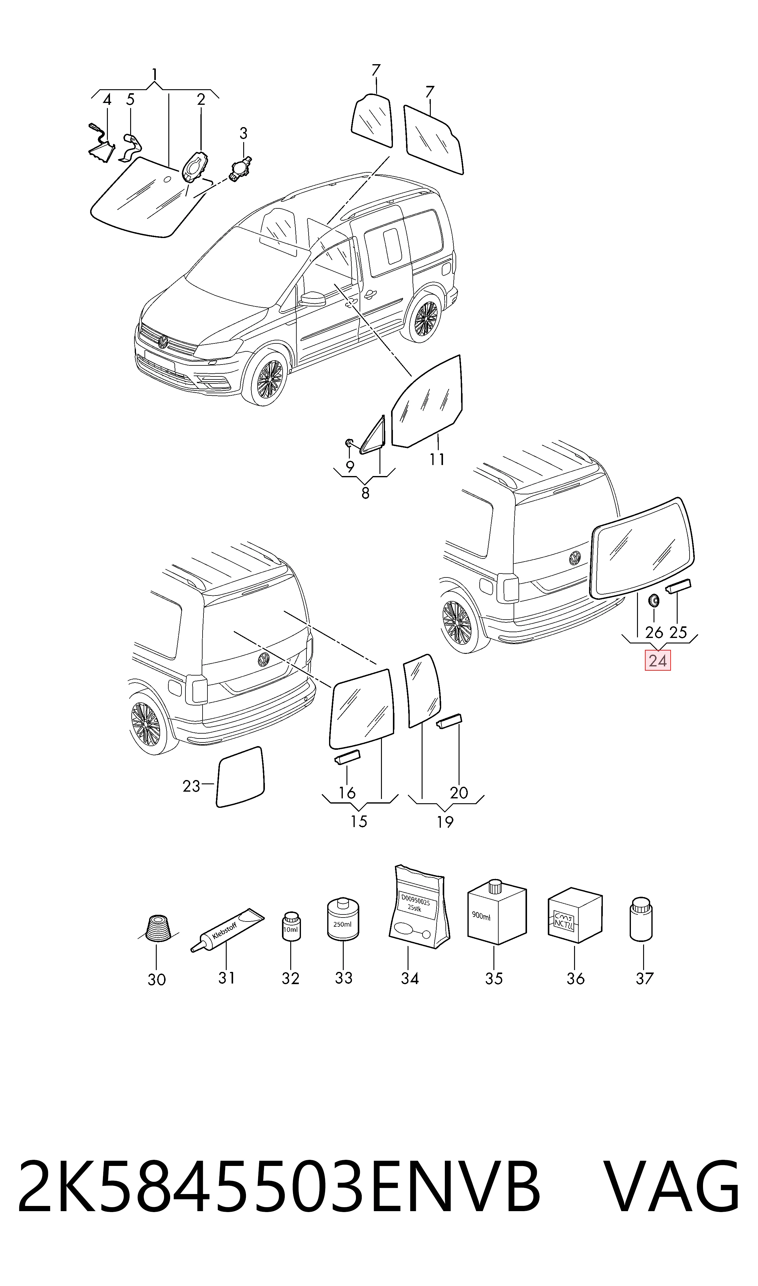 2K5845503ENVB VAG