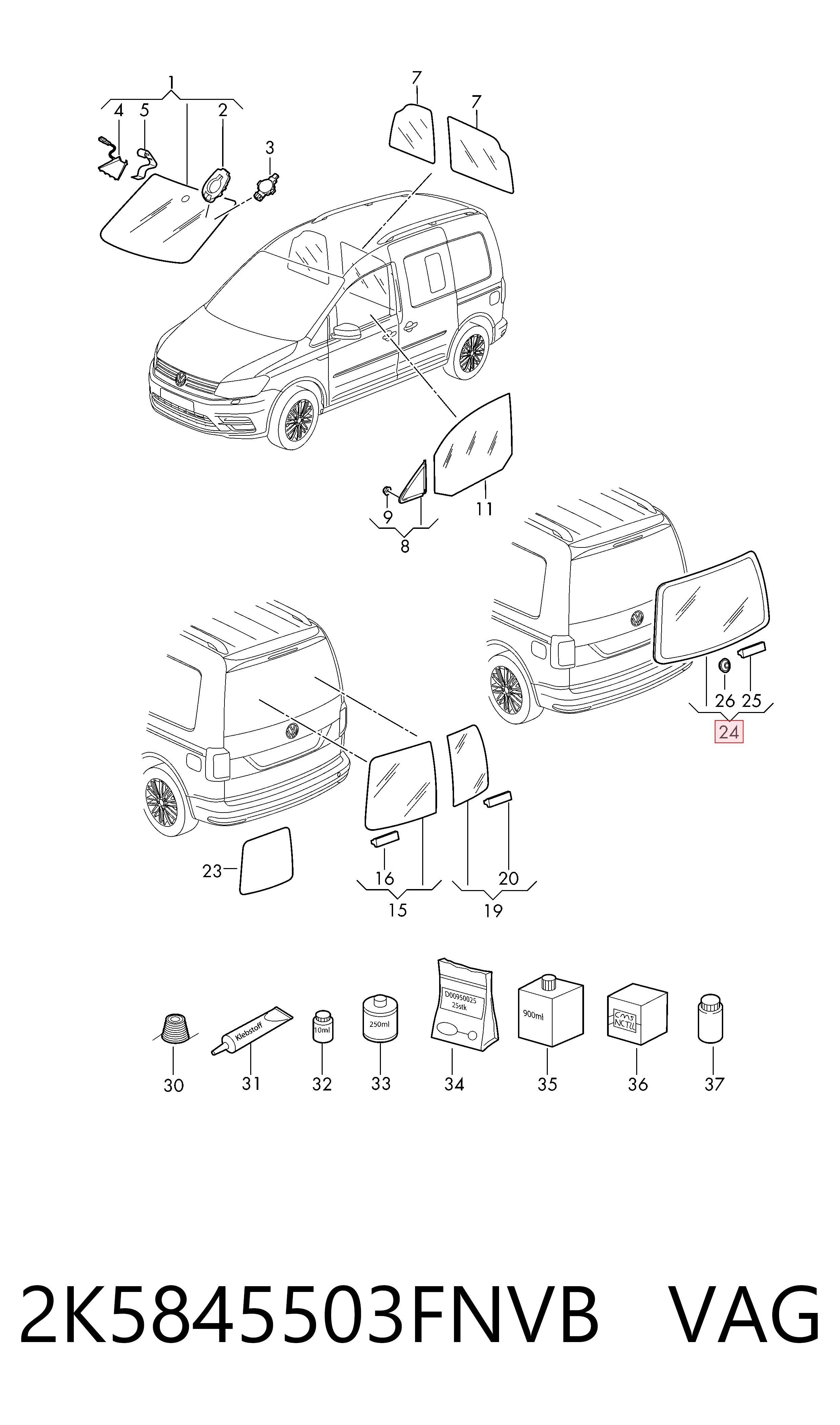 2K5845503FNVB VAG