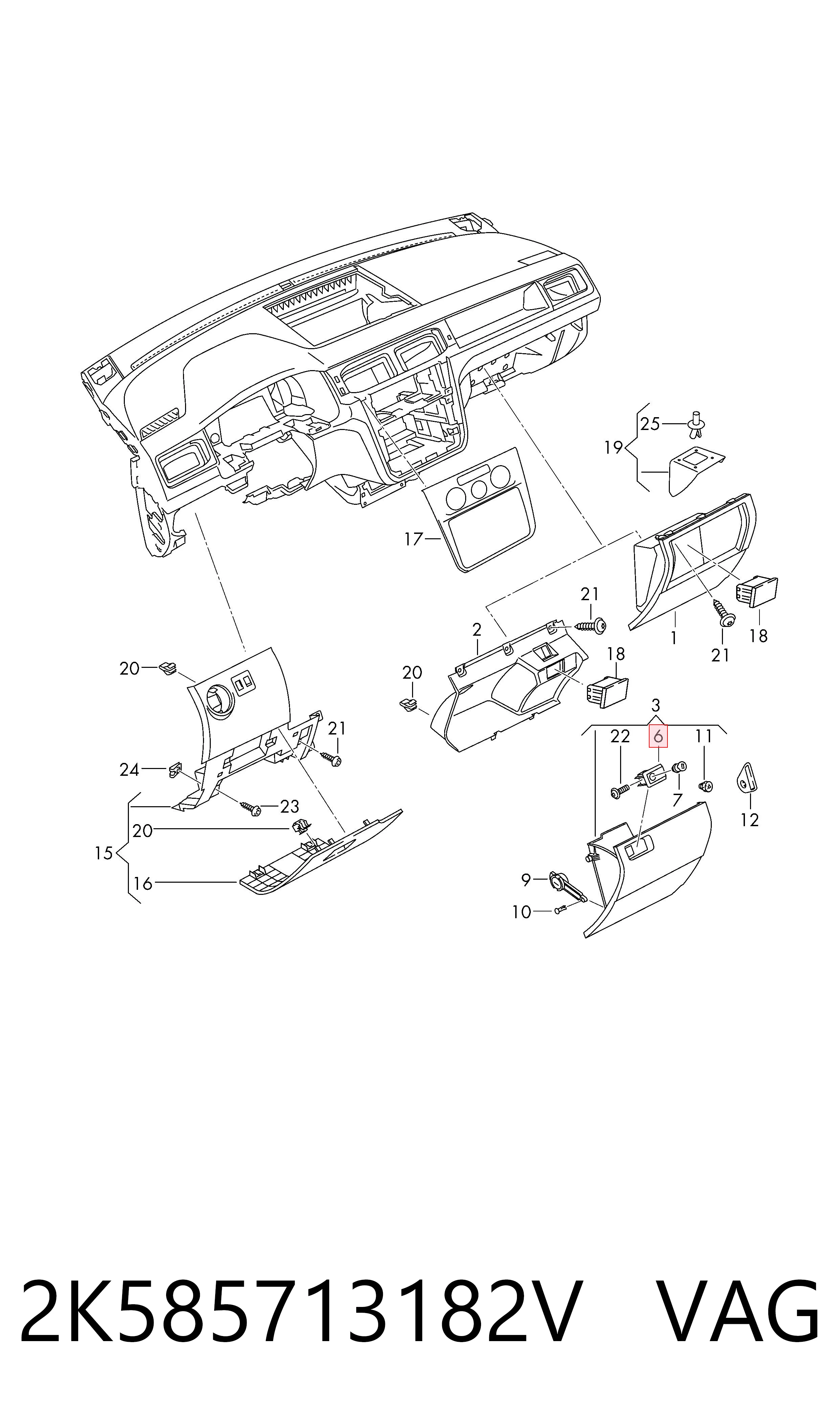2K585713182V VAG