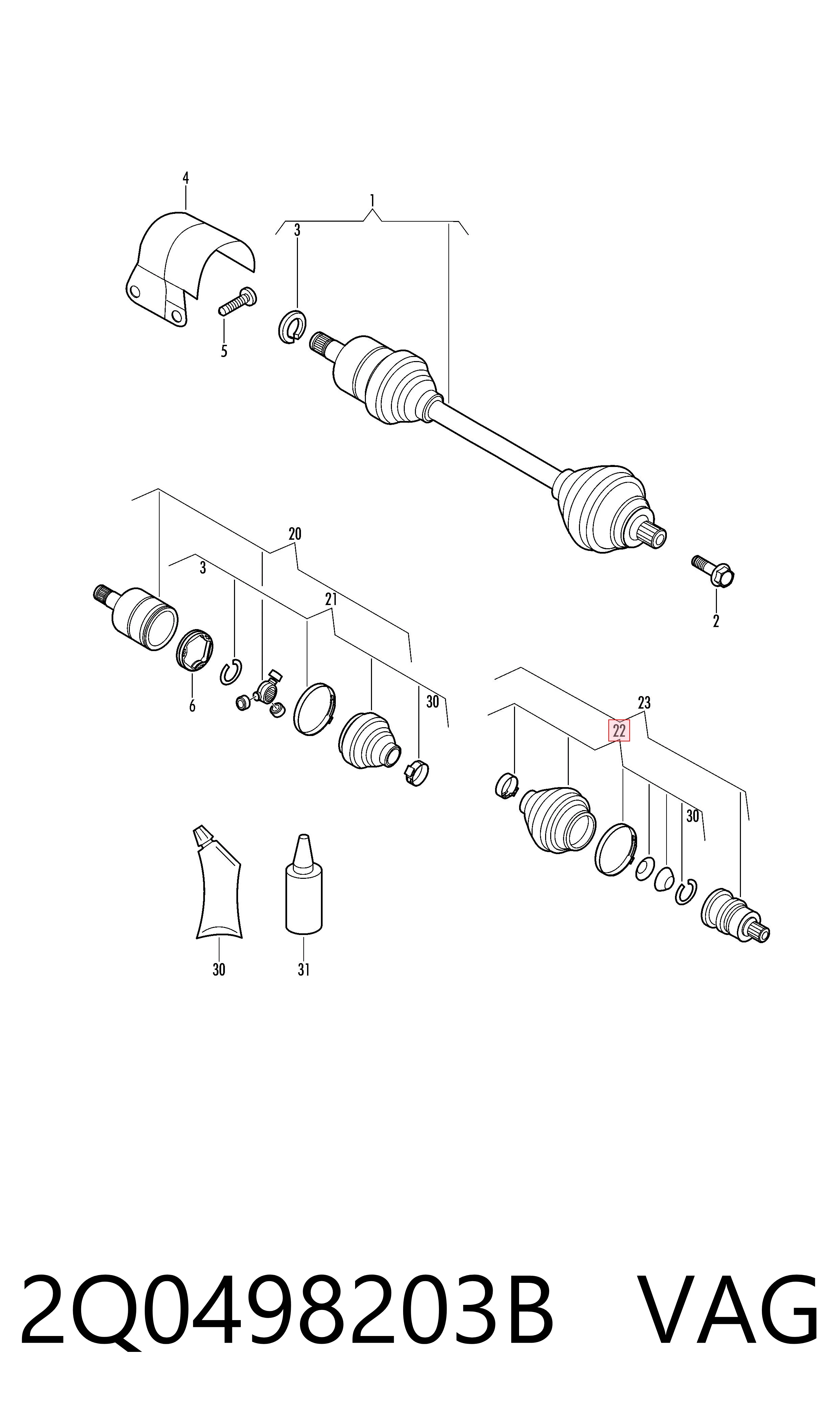 2Q0498203B VAG