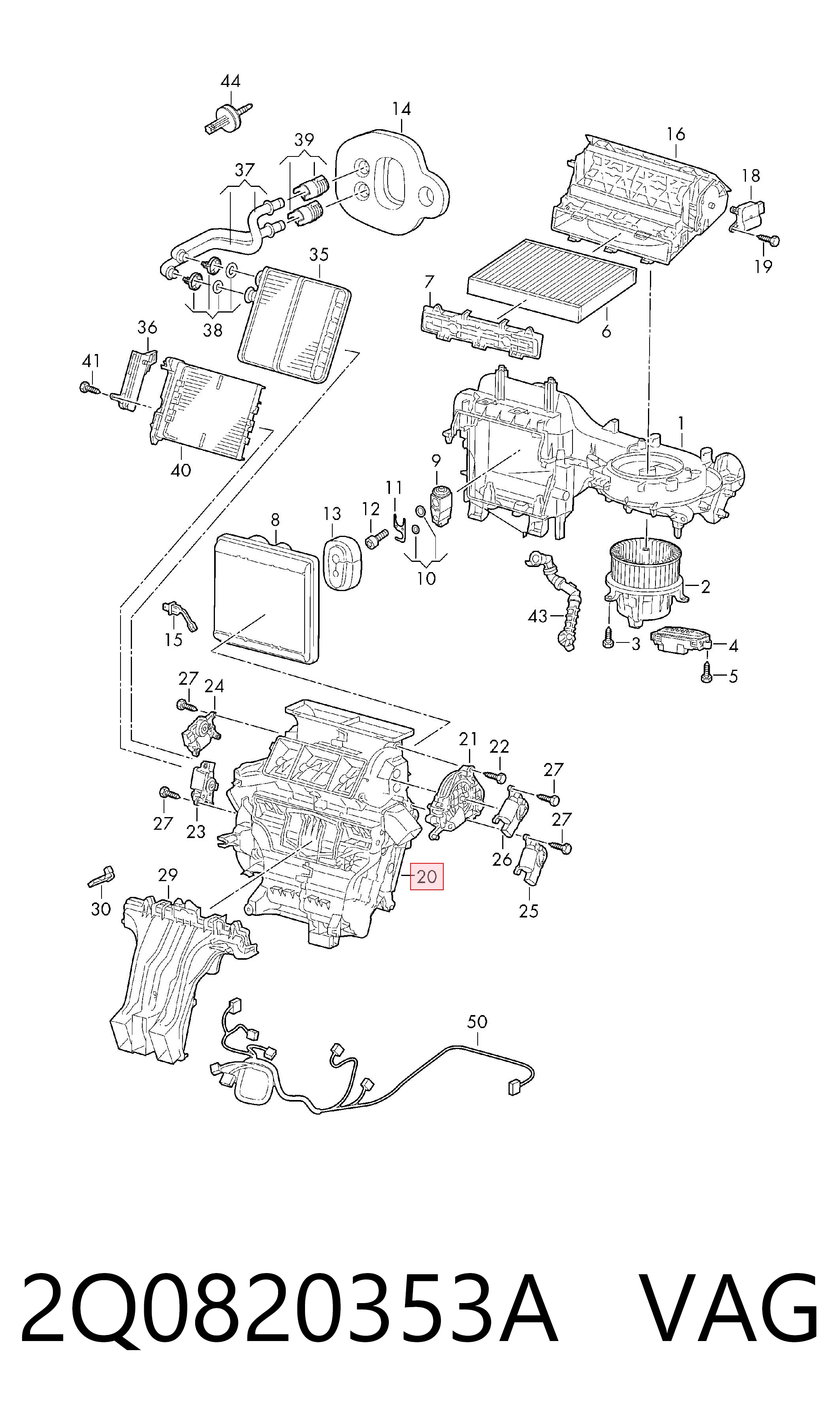 2Q0820353A VAG