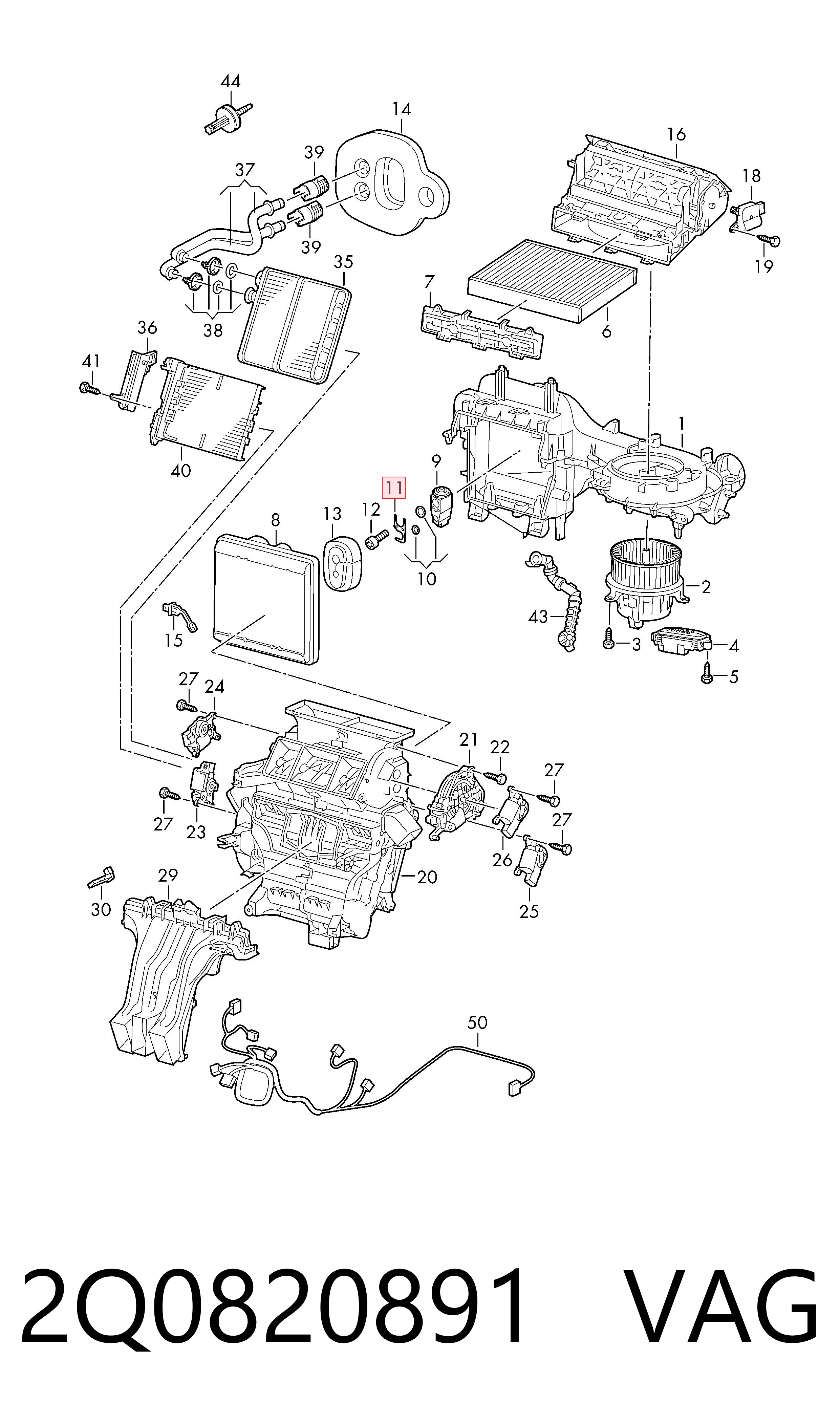 2Q0820891 VAG
