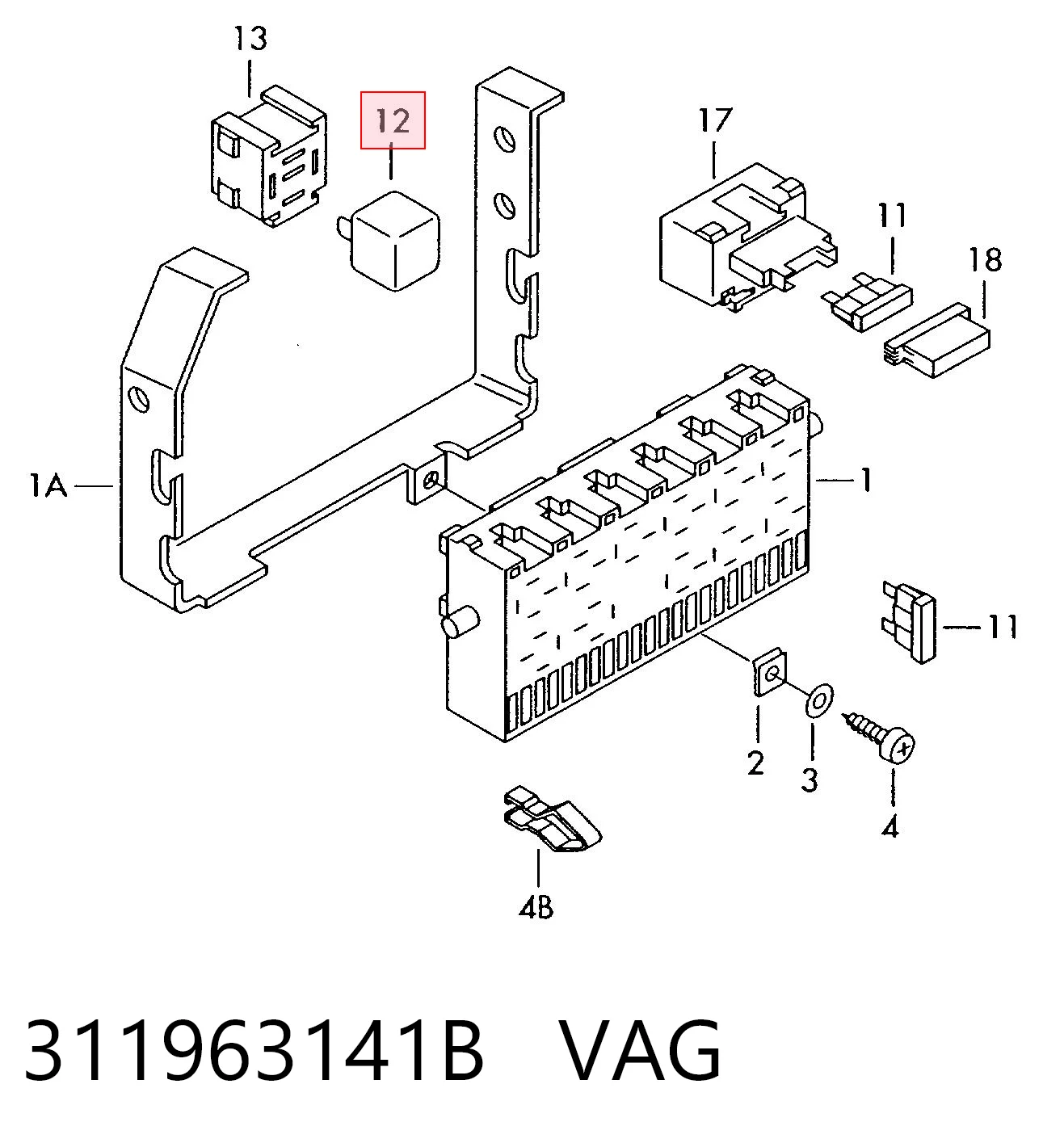 Relê de ventilador Volvo 841177 preço, a partir de 3,55 USD