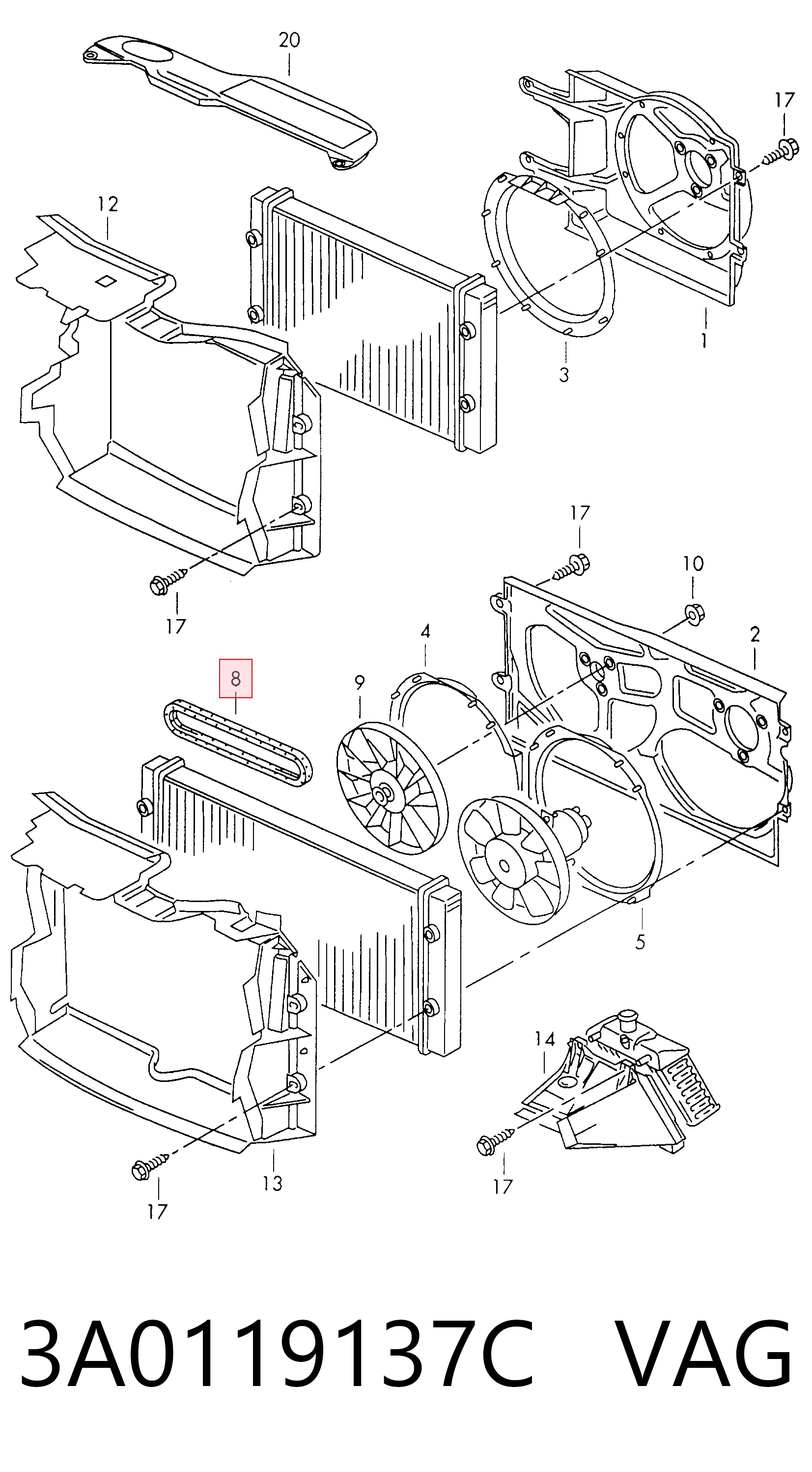 3A0119137C VAG