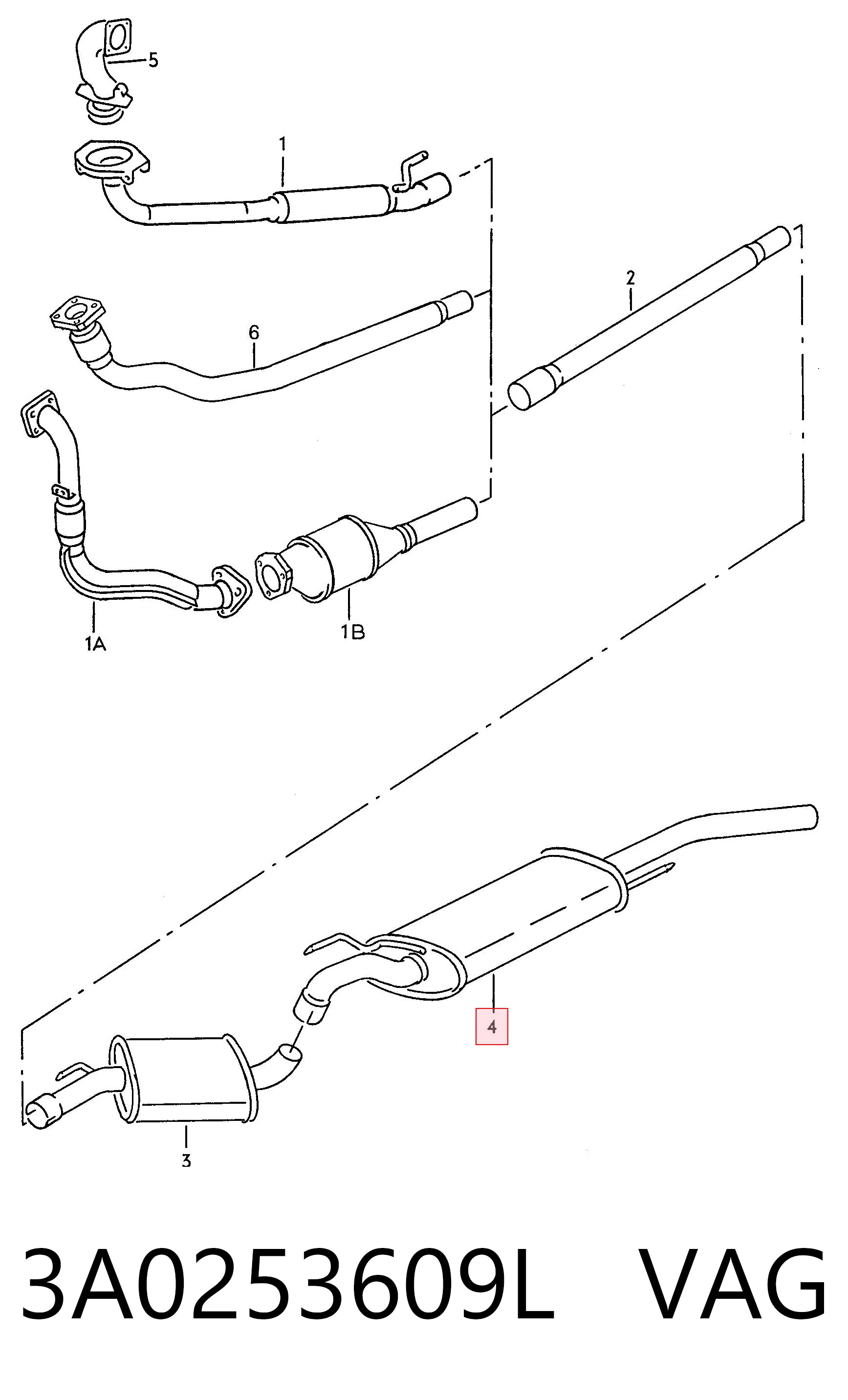 3A0253609L VAG