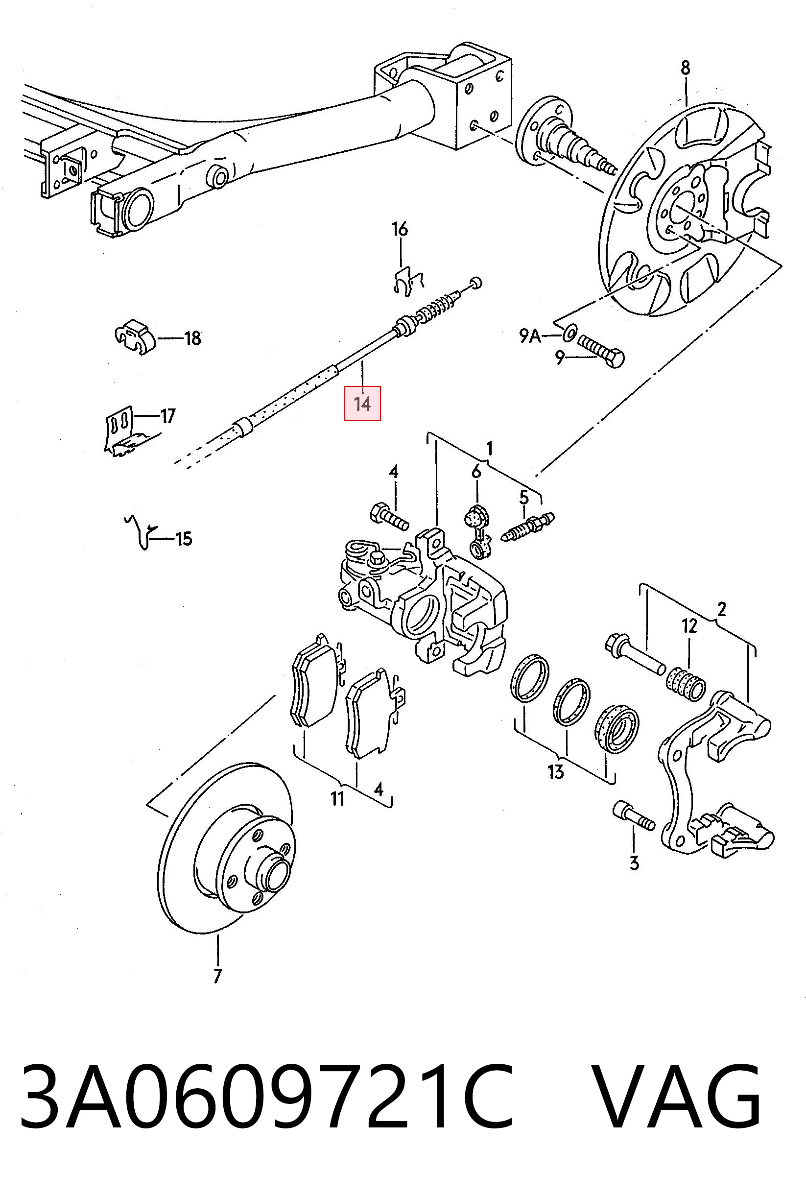 3A0609721C VAG