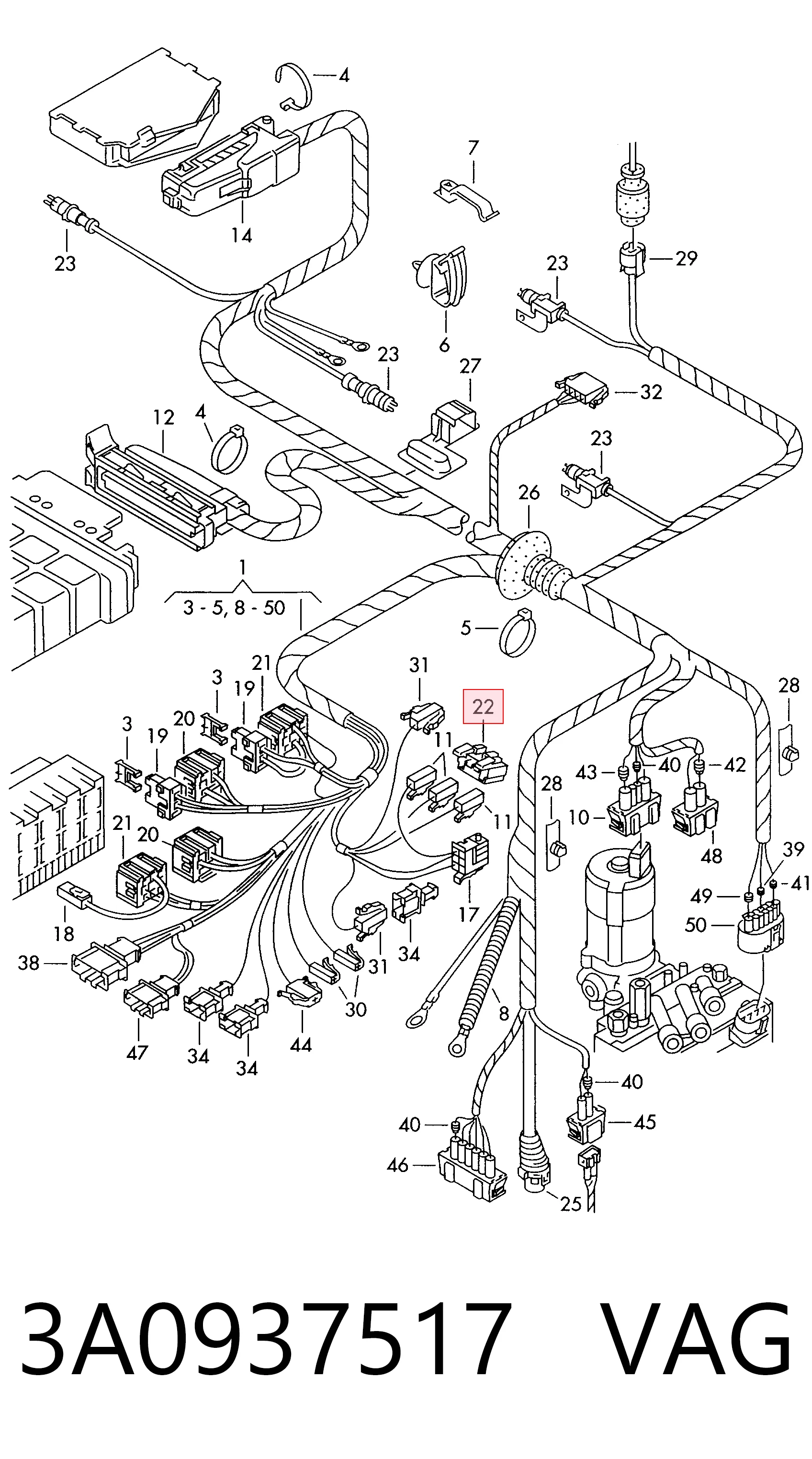 3A0937517 VAG 