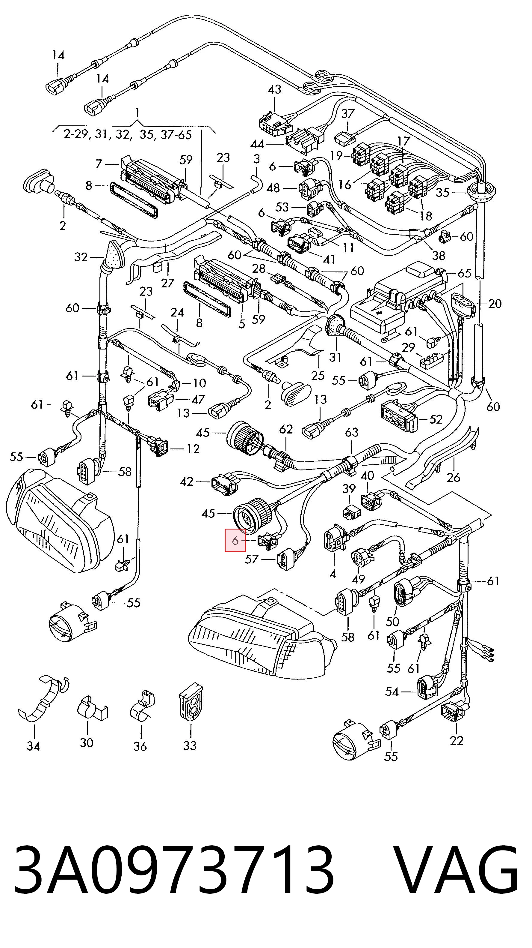 3A0973713 VAG 