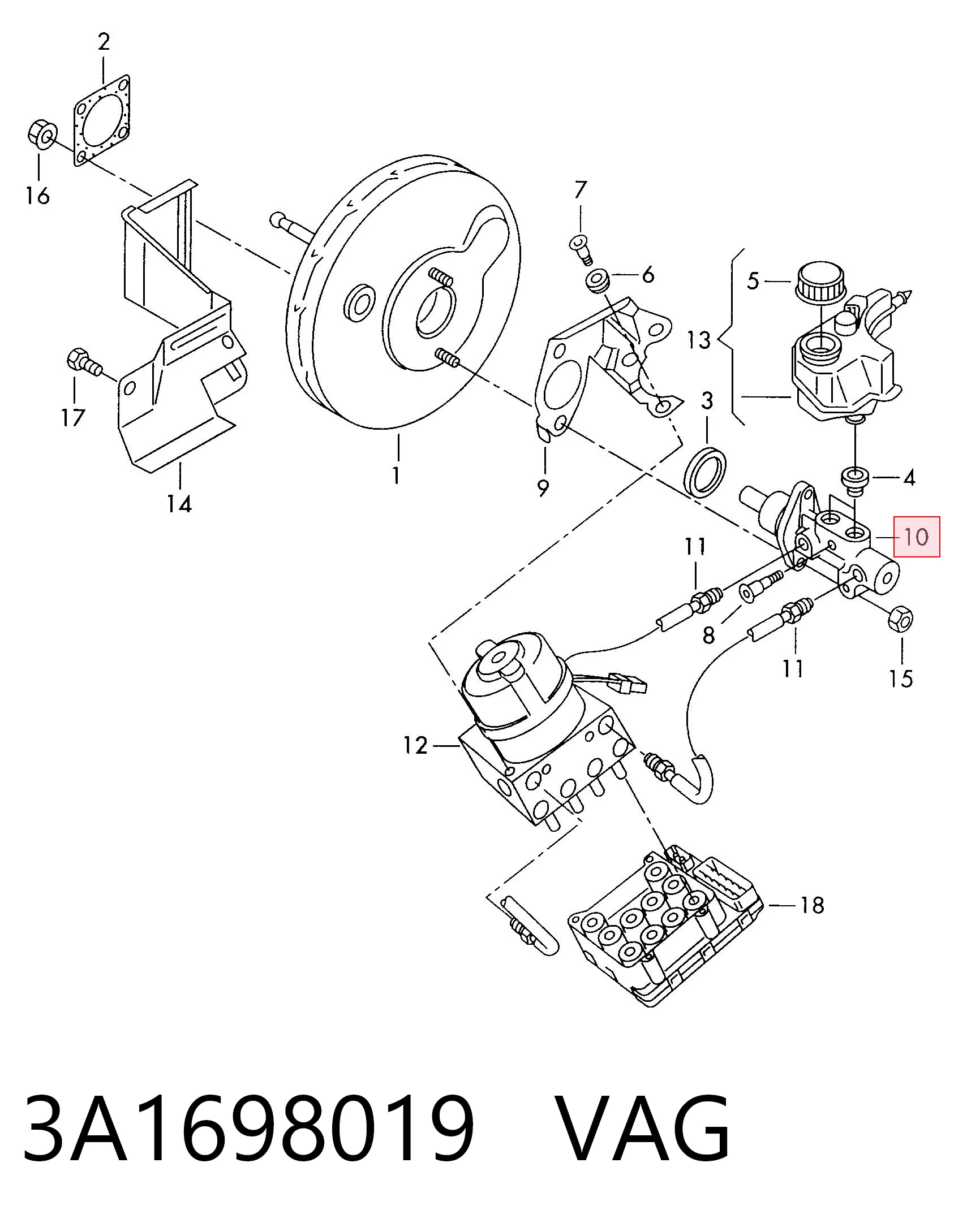 3A1698019 VAG