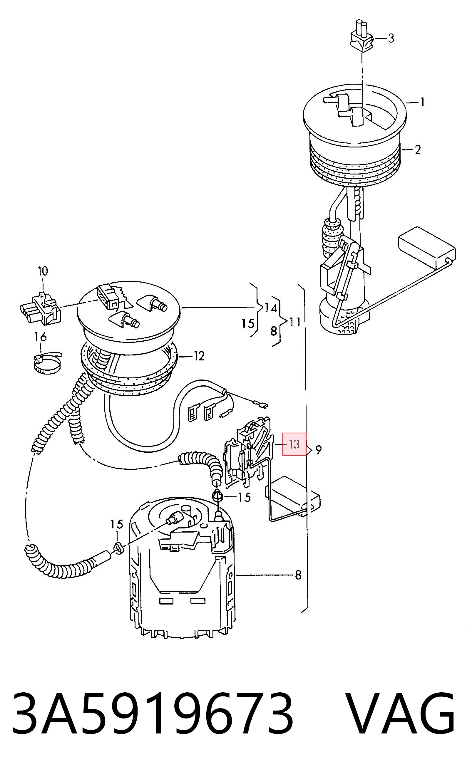 3A5919673 VAG