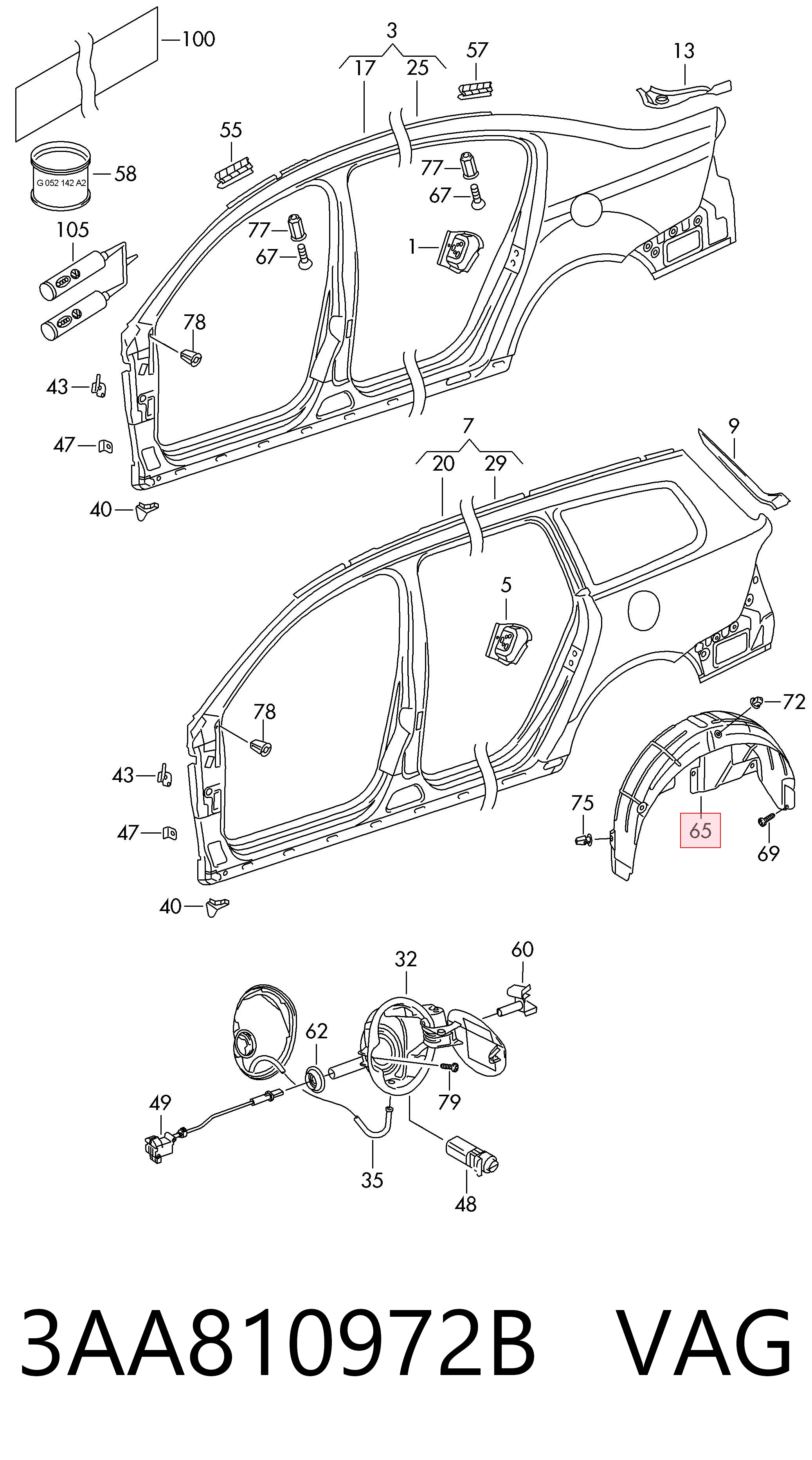 3AA810972B VAG