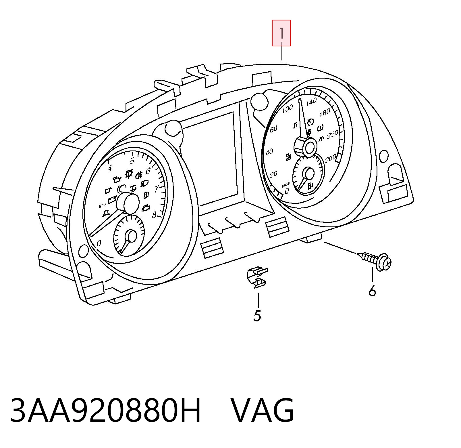 3AA920880H VAG
