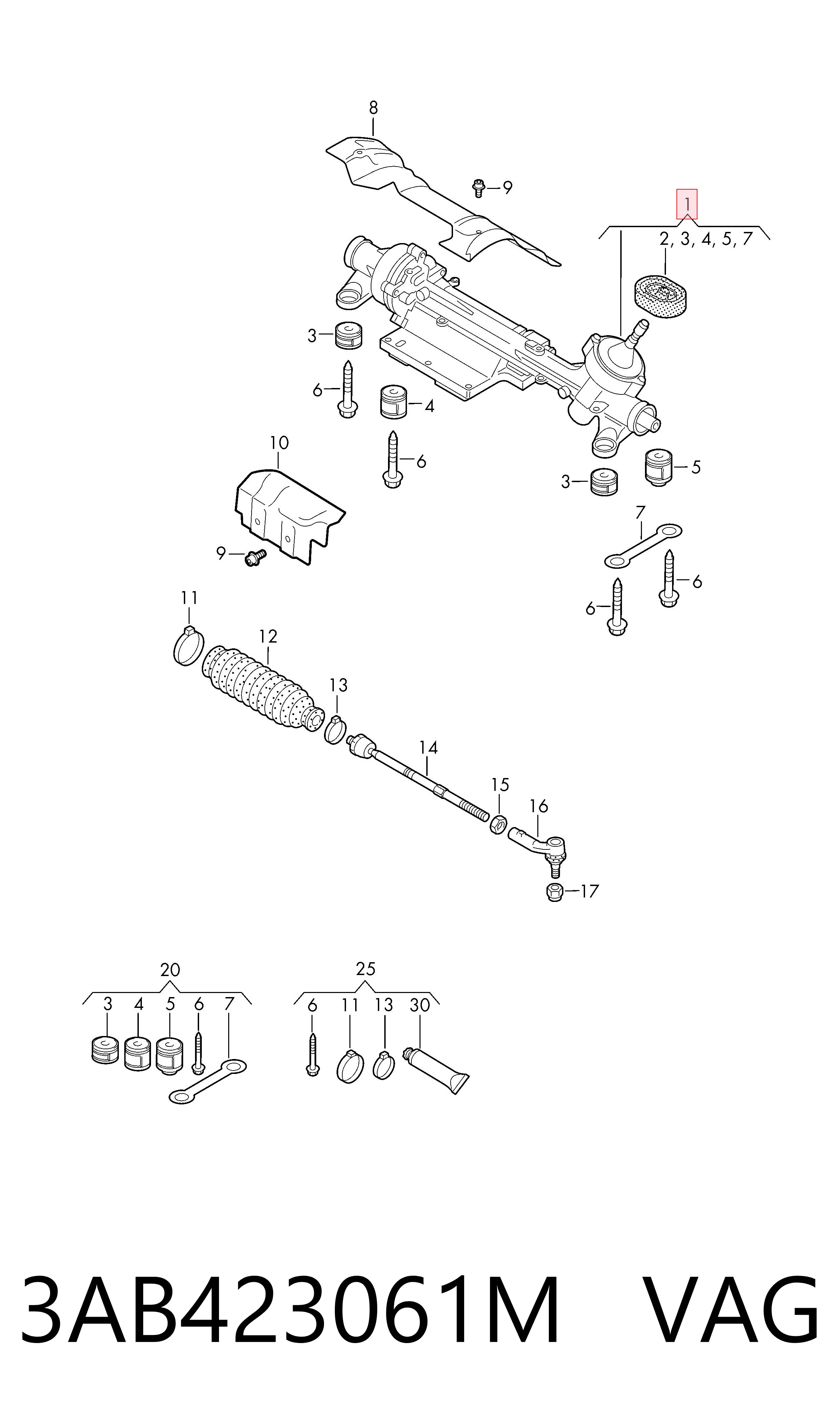 3AB423061M VAG