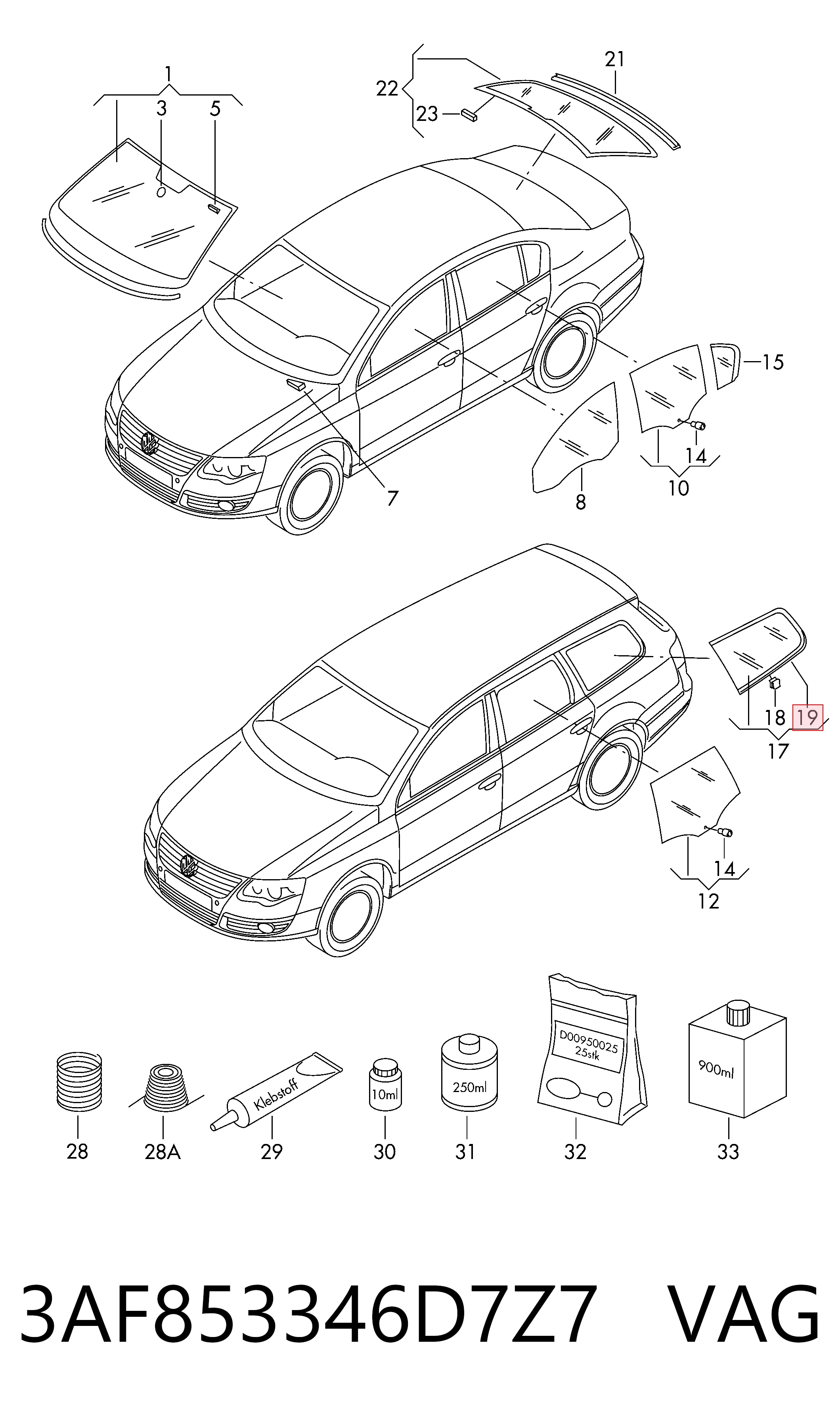 3AF853346D7Z7 VAG