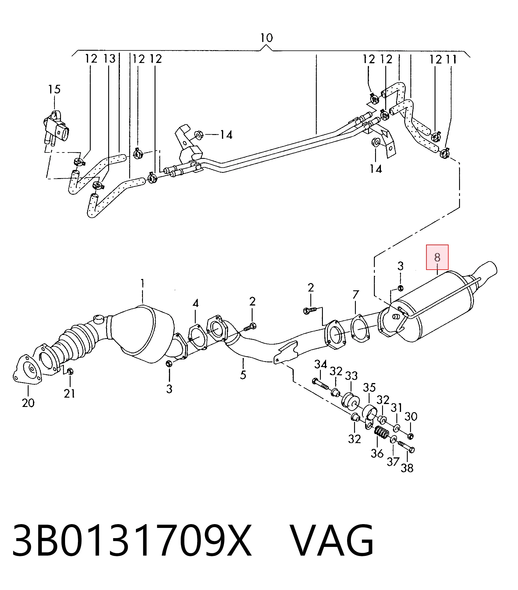3B0131709X VAG