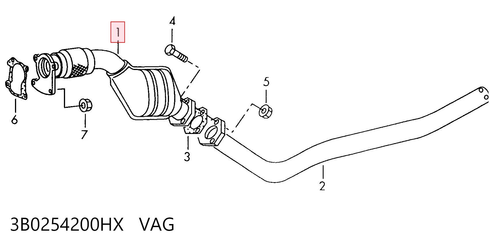 3B0254200HX VAG
