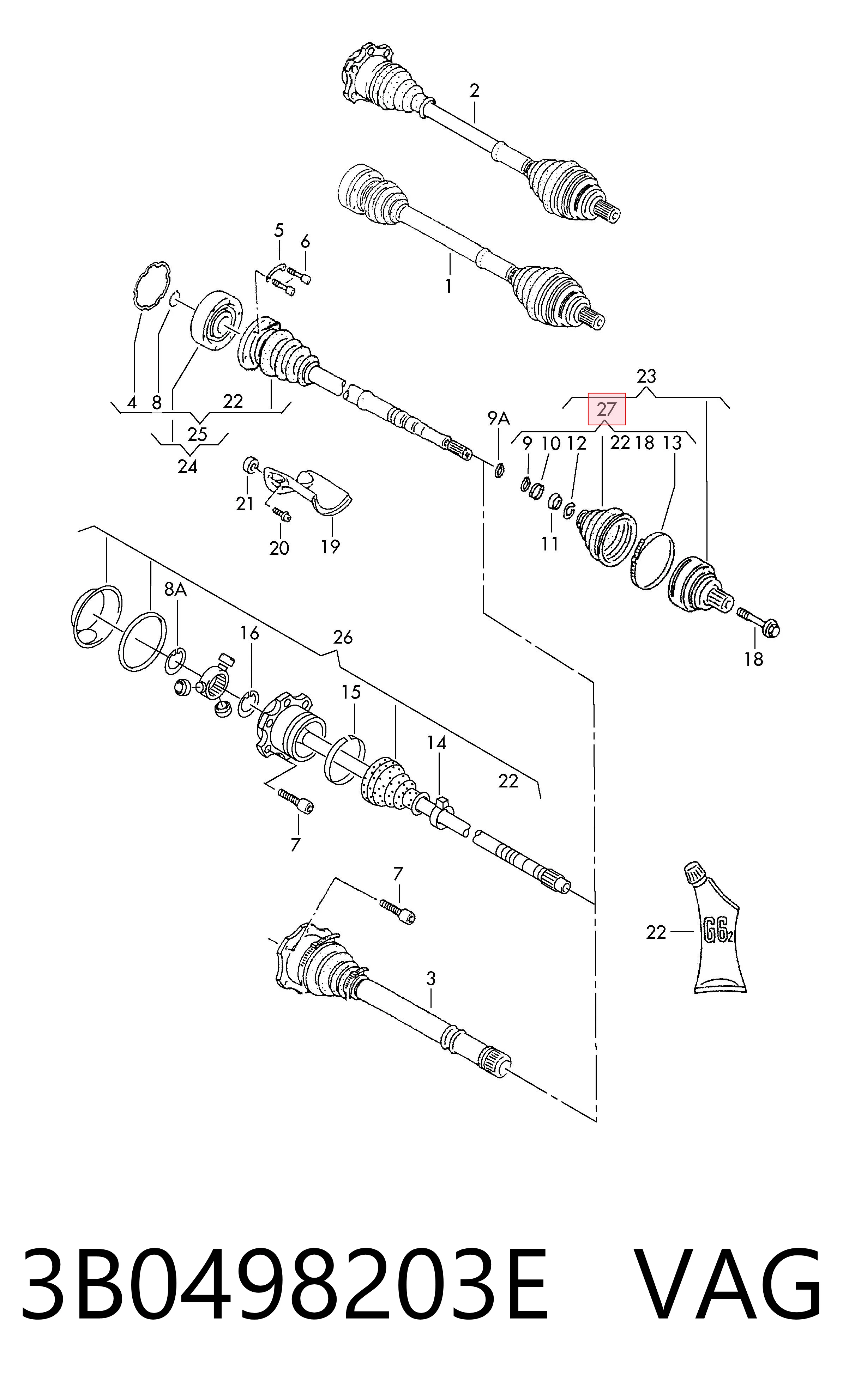 3B0498203E VAG