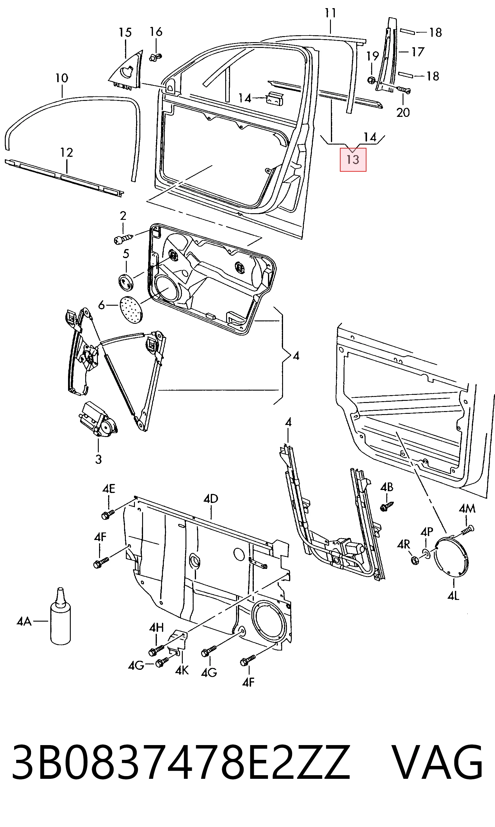3B0837478E2ZZ VAG