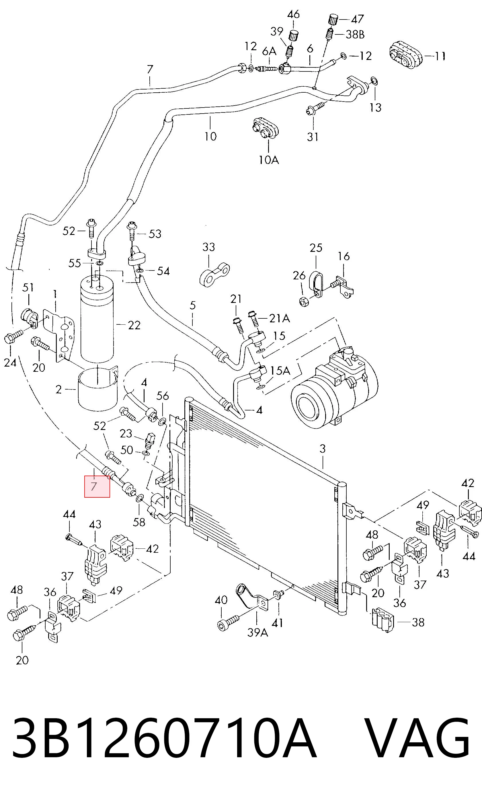 3B1260710A VAG