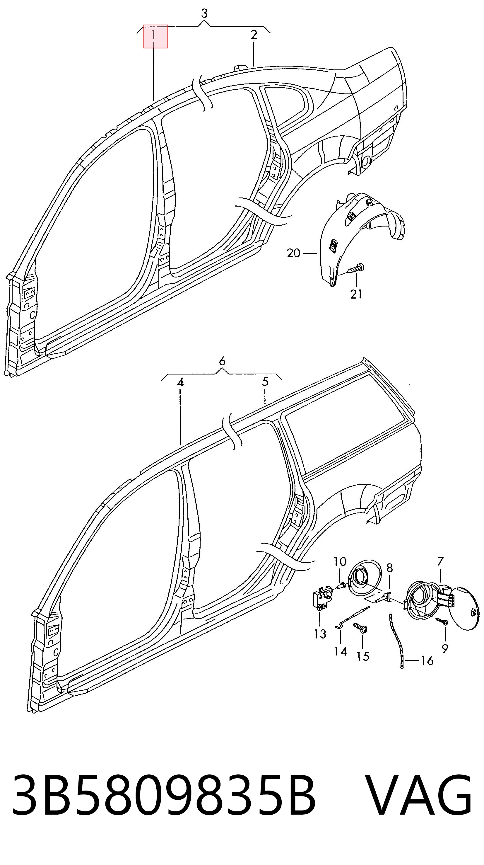 3B5809835B VAG