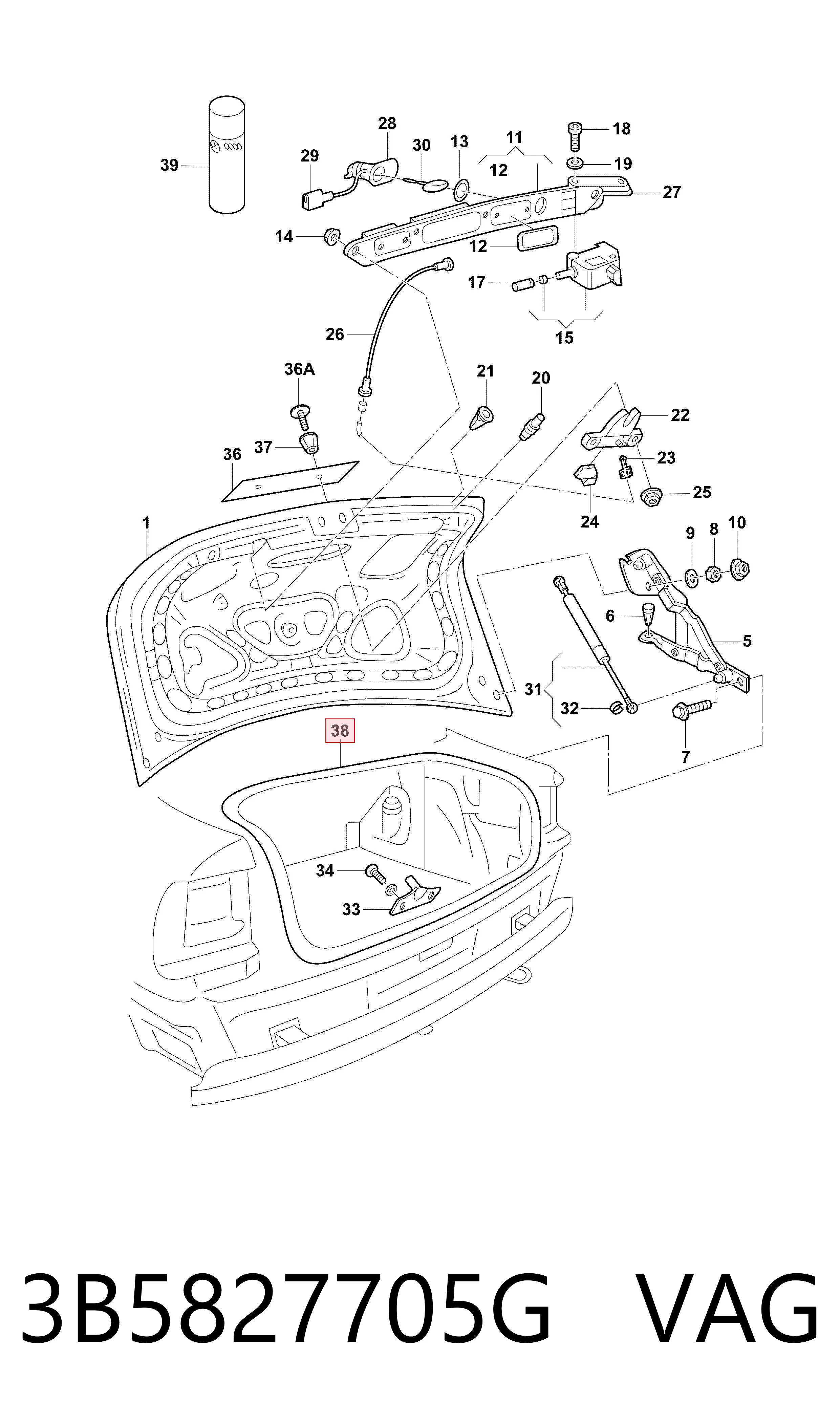 3B5827705G VAG