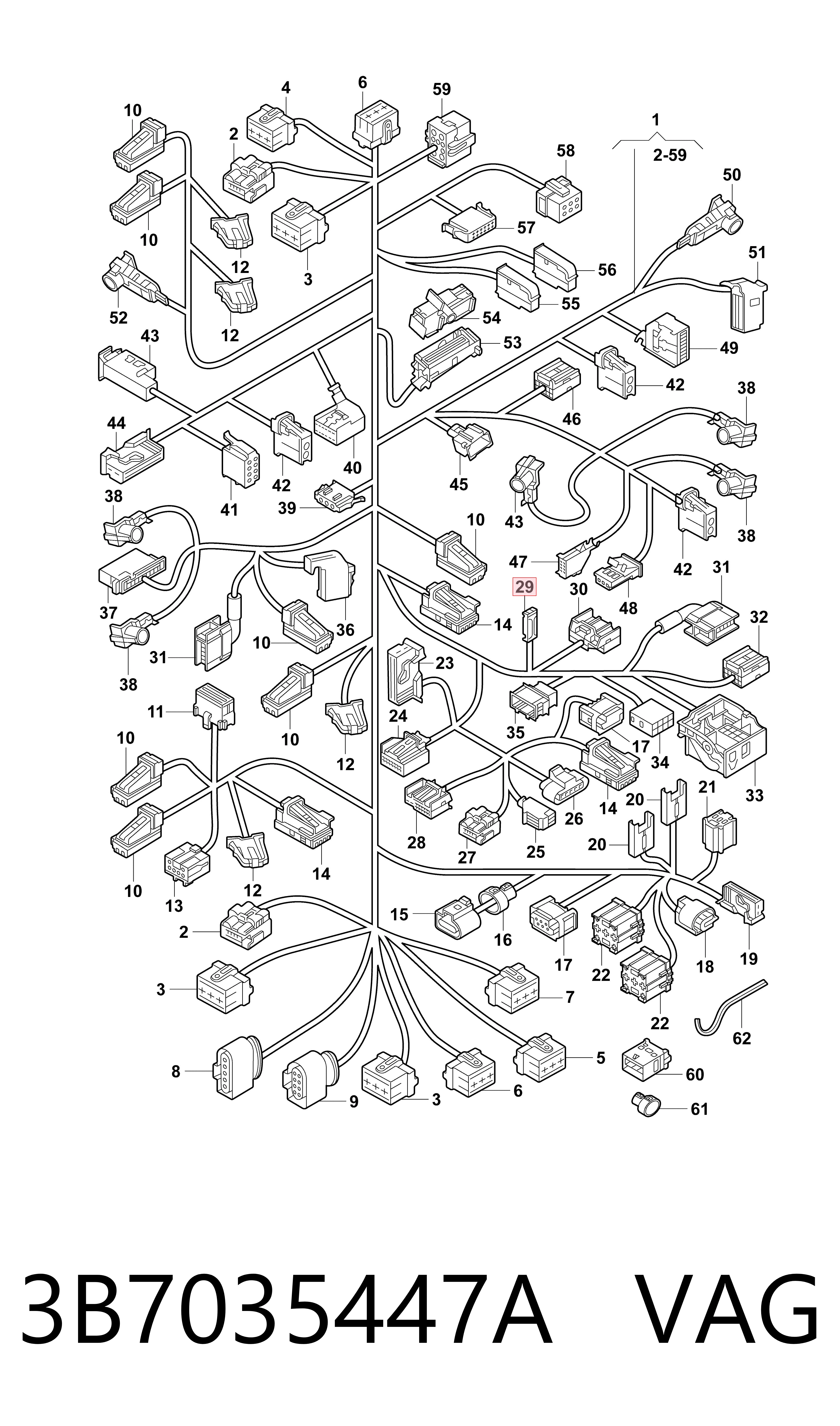 3B7035447A VAG 