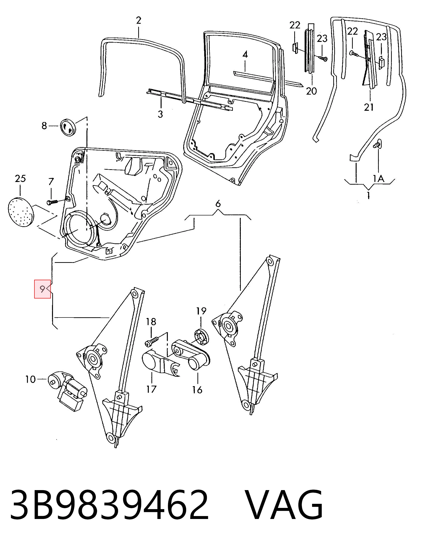 3B9839462 VAG