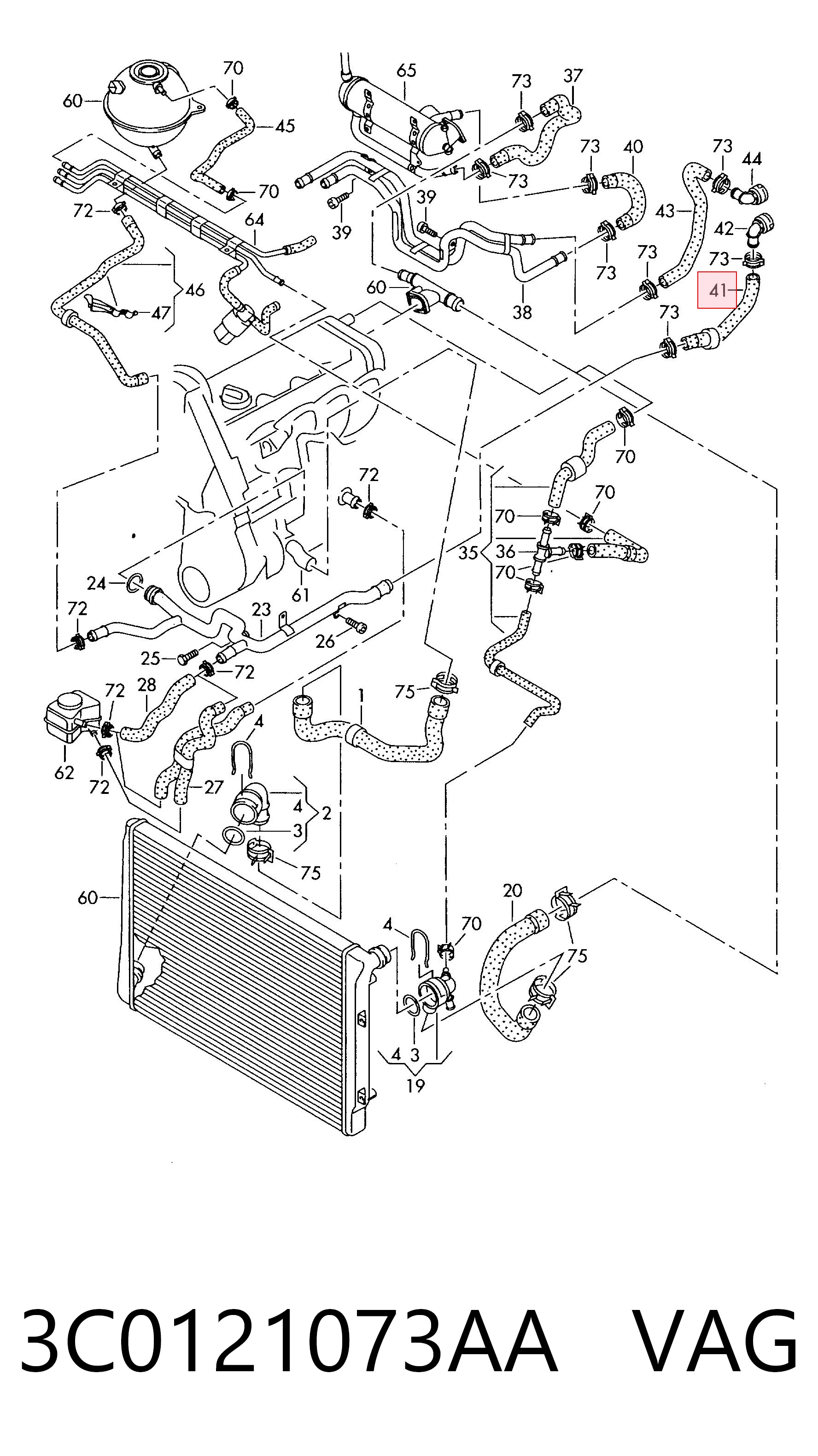3C0121073AA VAG