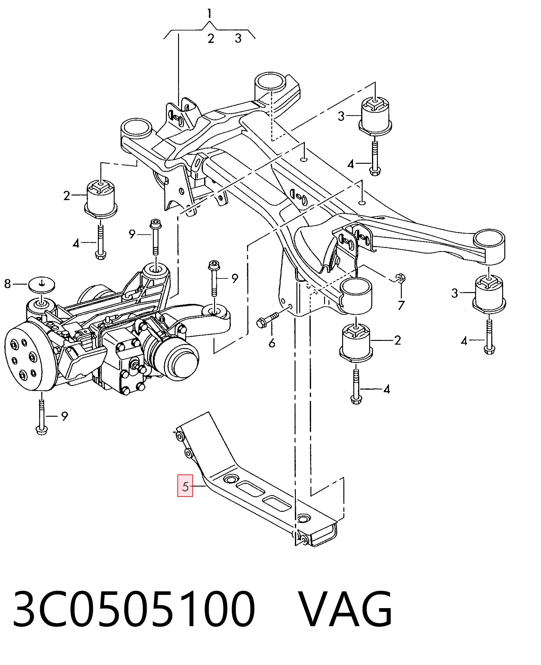 3C0505100 VAG