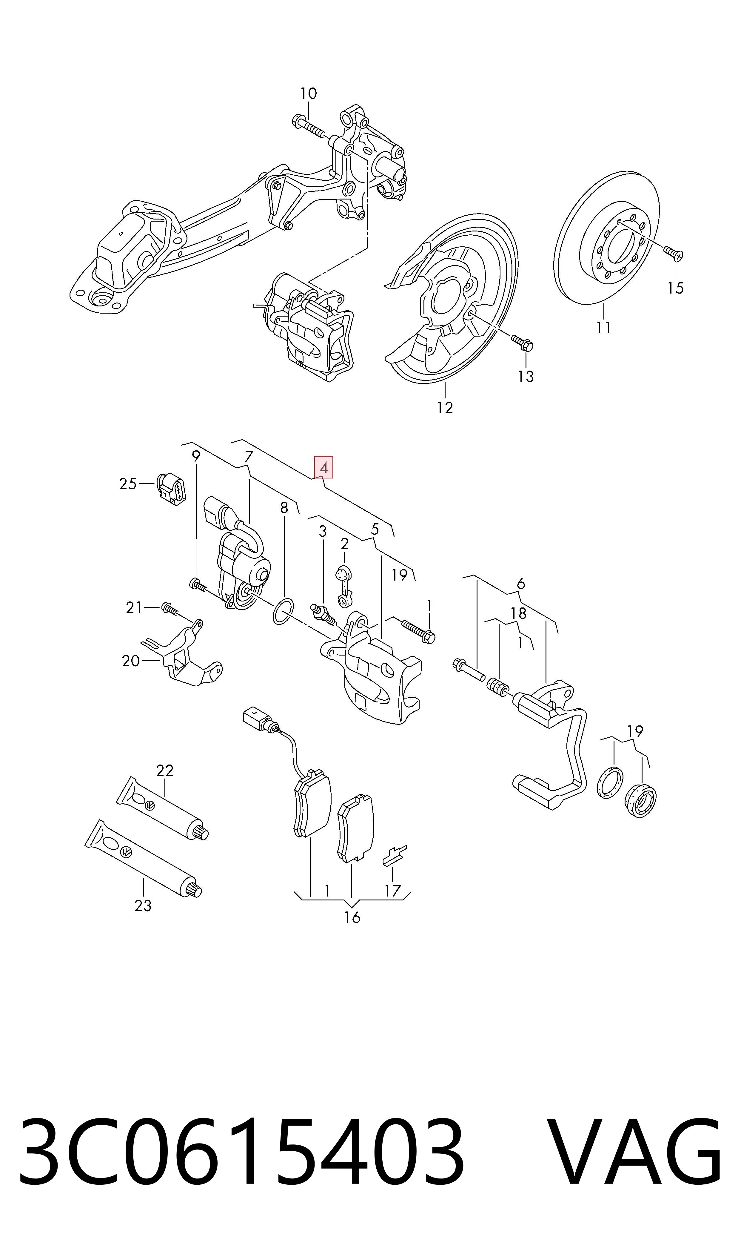 3C0615403 VAG