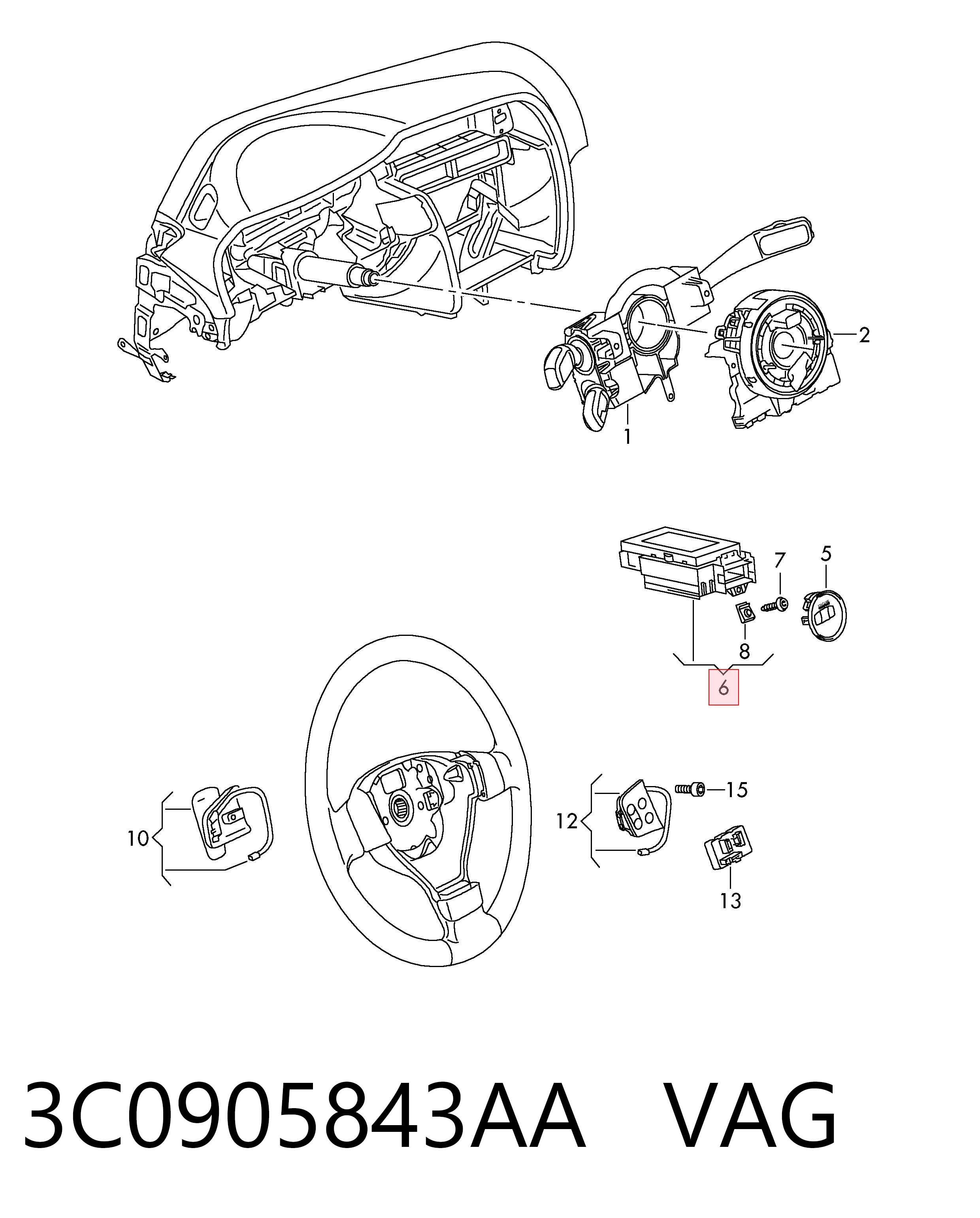 3C0905843AA VAG