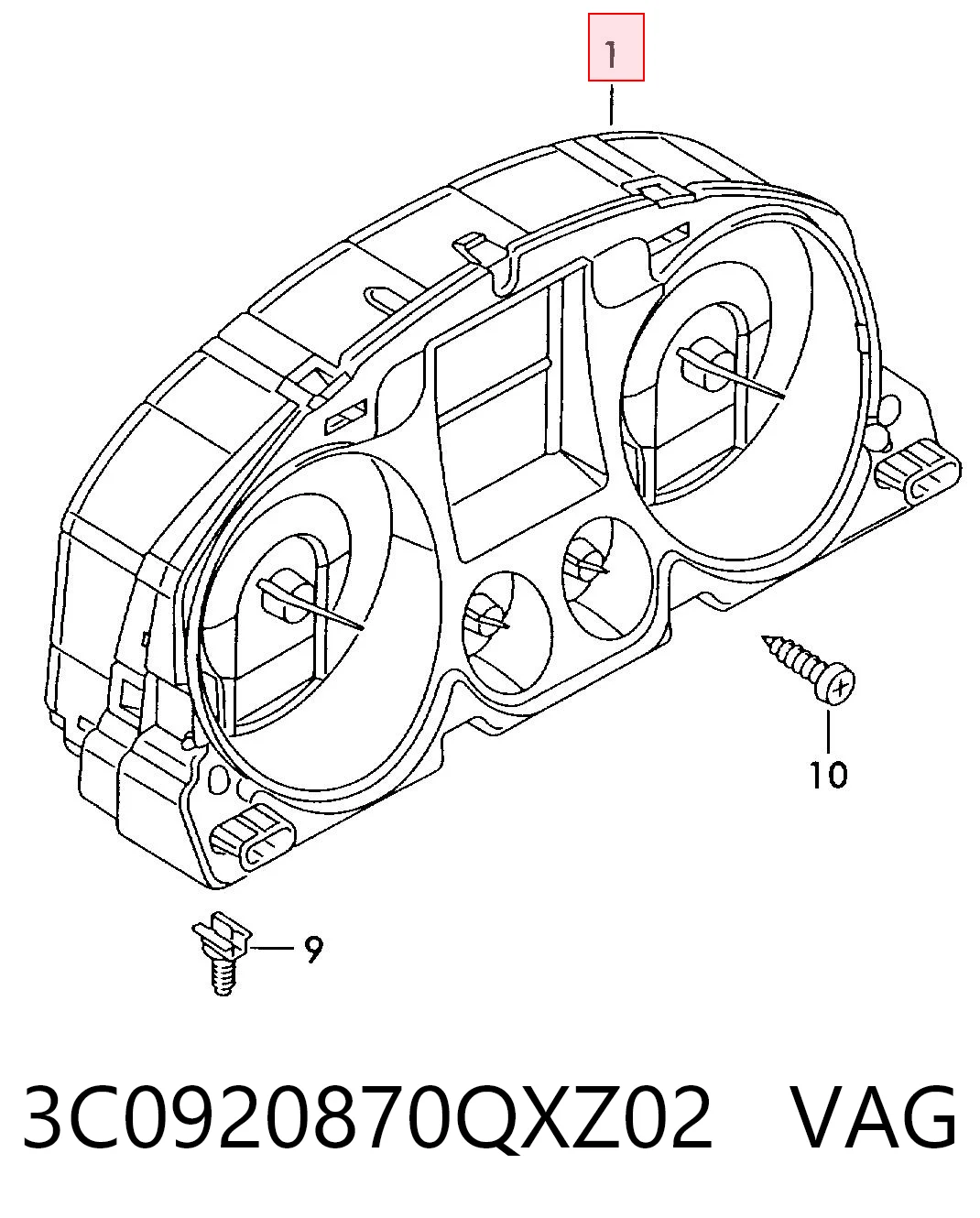 3C0920870QXZ02 VAG