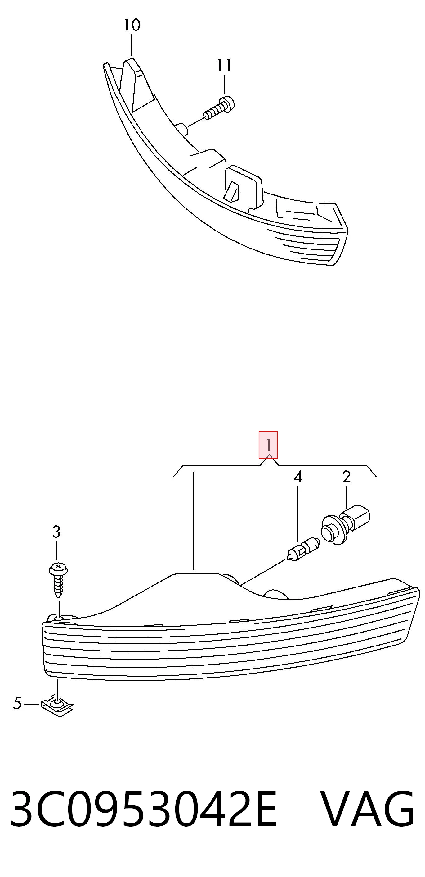 3C0953042E VAG