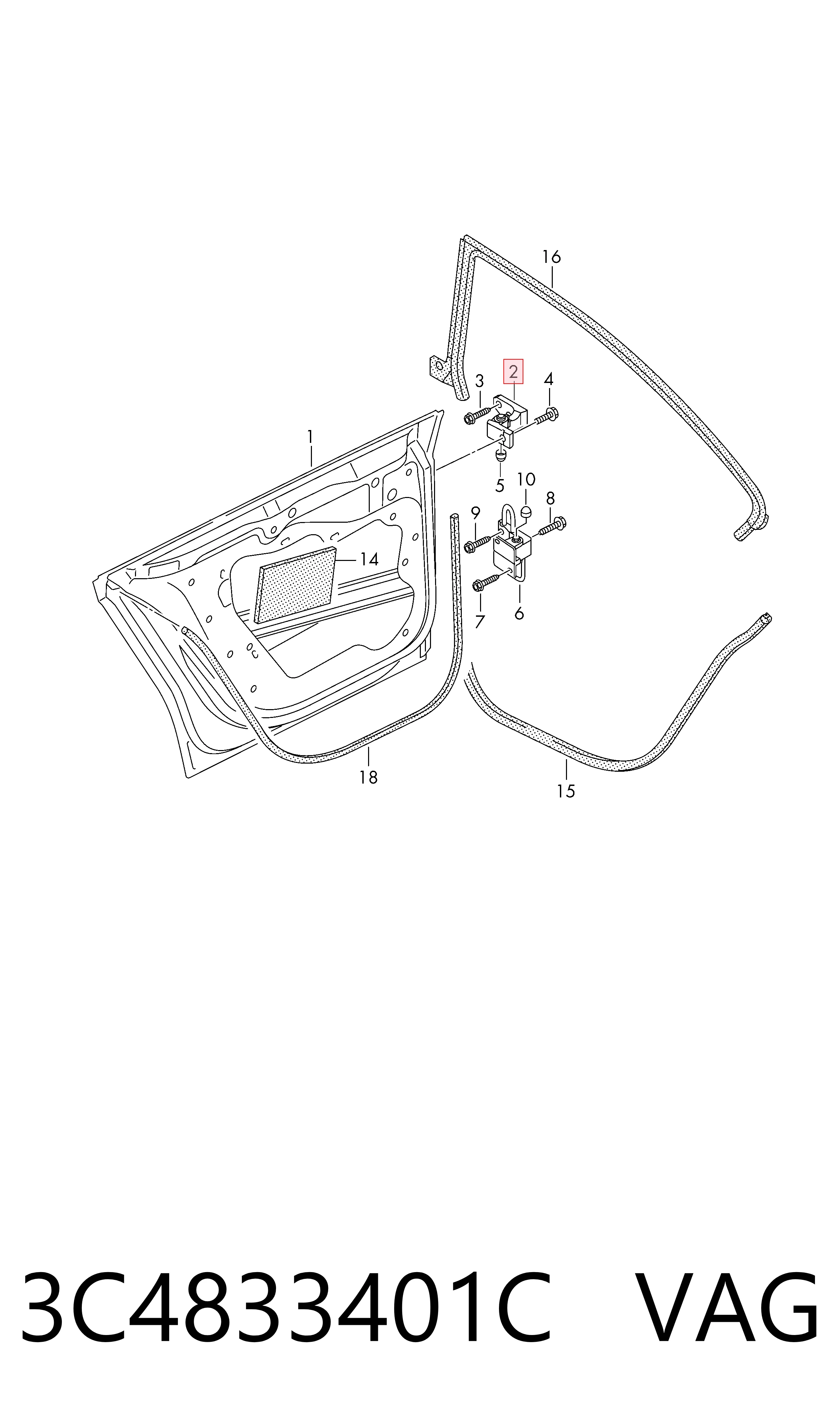 3C4833401C VAG